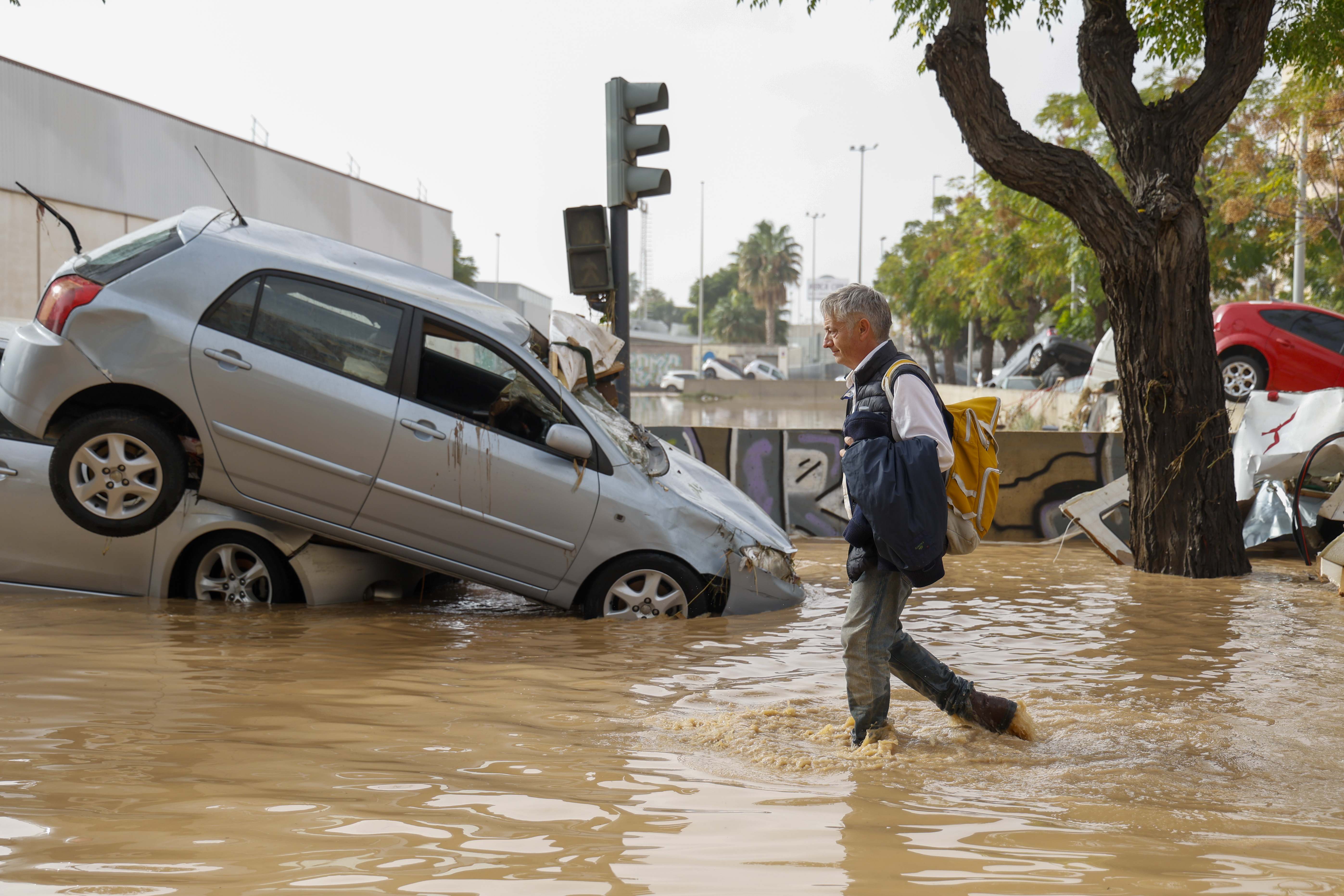 Inundación provocada por la Dana en Valencia