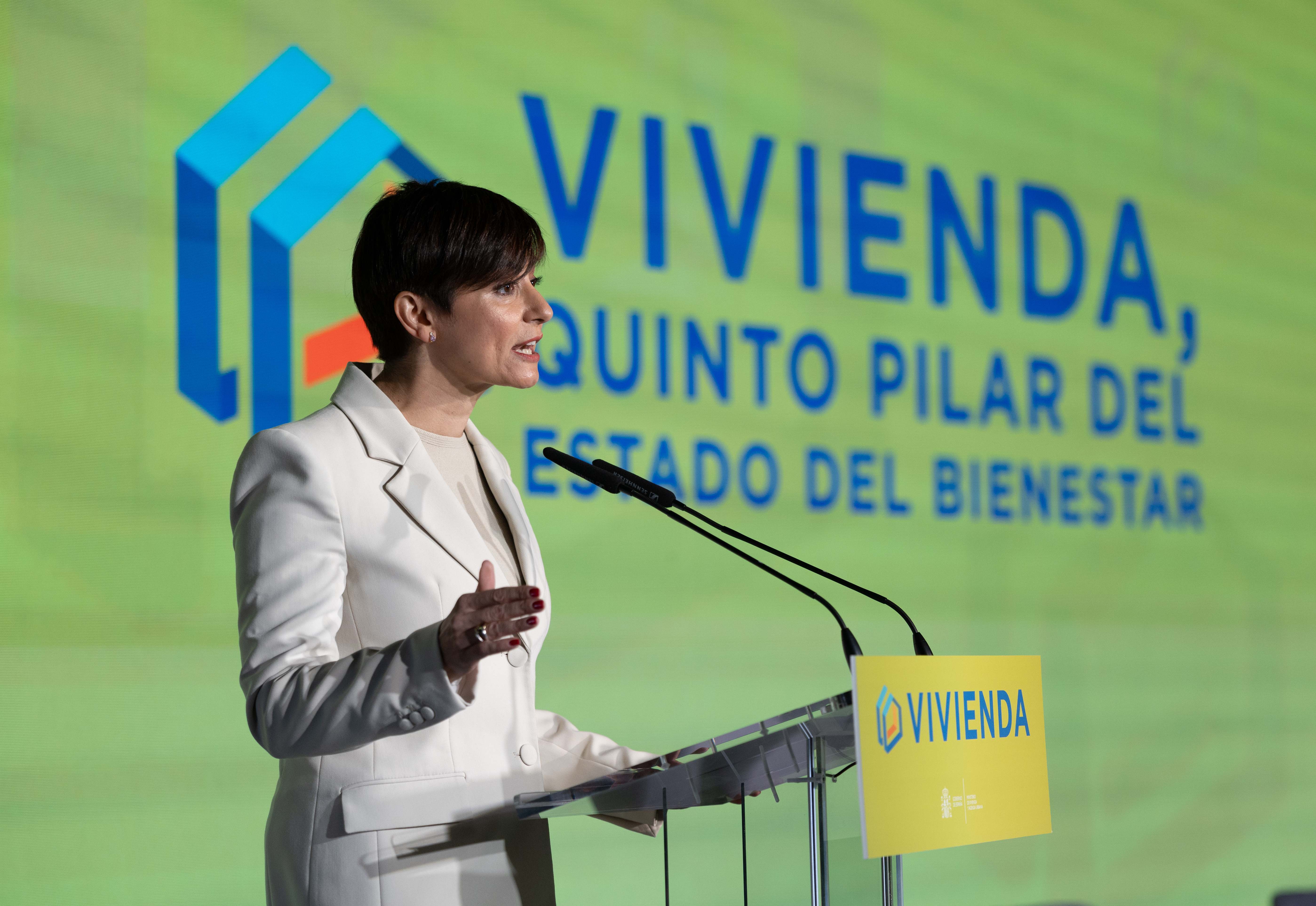 Isabel Rodríguez, ministra de Vivienda