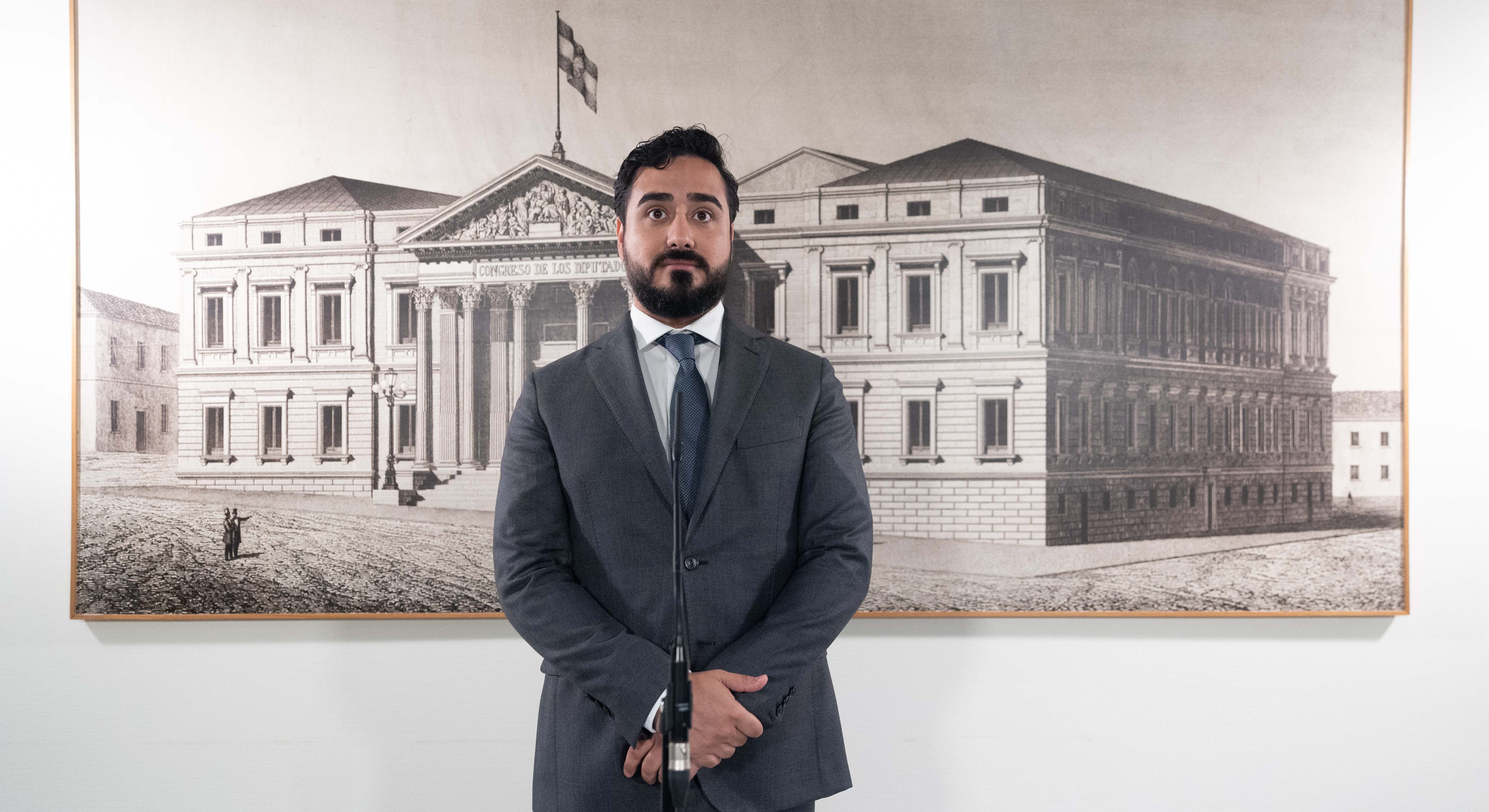 Alvise Pérez, líder de Se Acabó La Fiesta. Foto: EP.