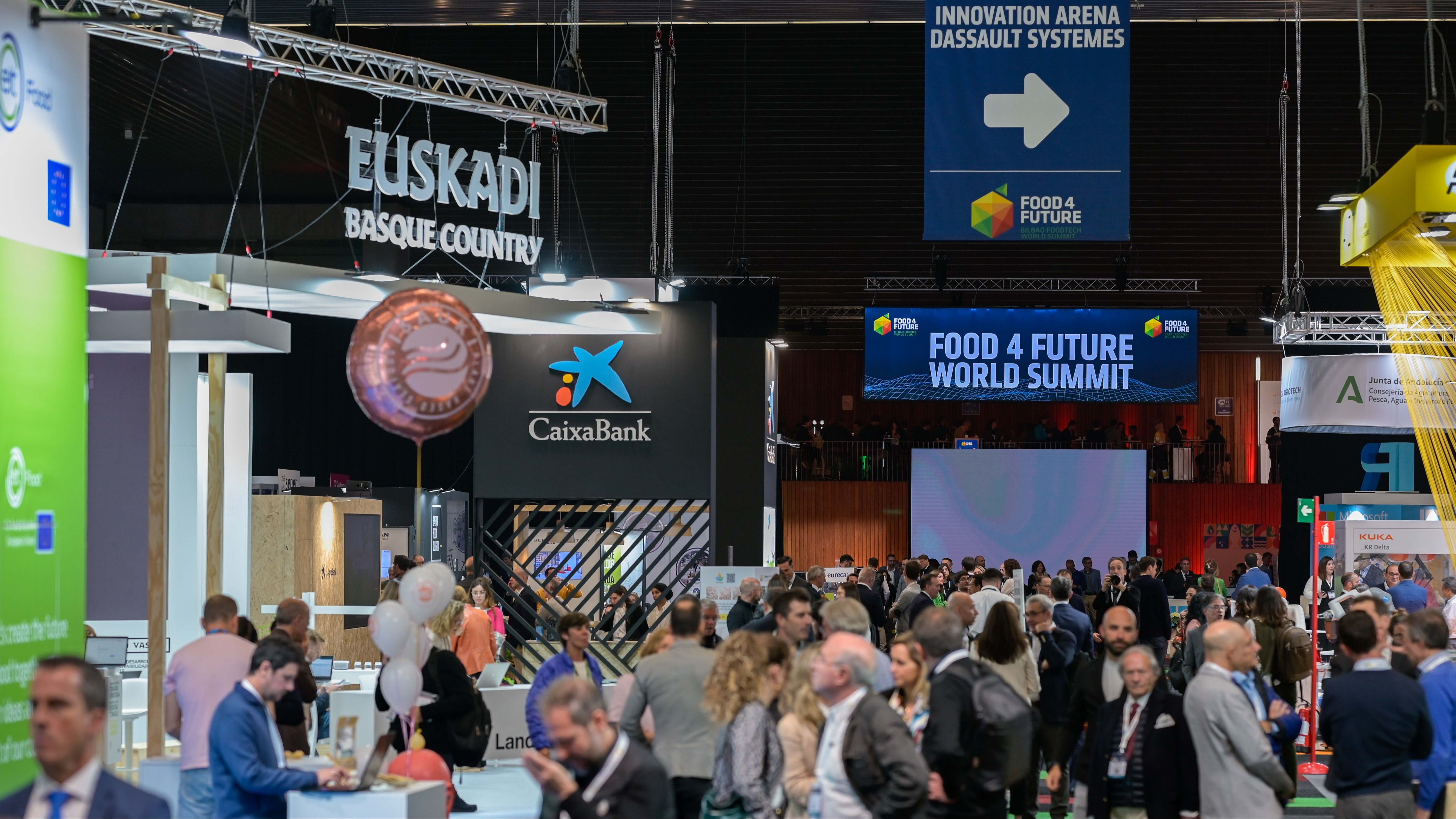 Bilbao, cumbre de la industria alimentaria con la celebración de Food 4 Future  Expo Foodtech y Pick&Pack