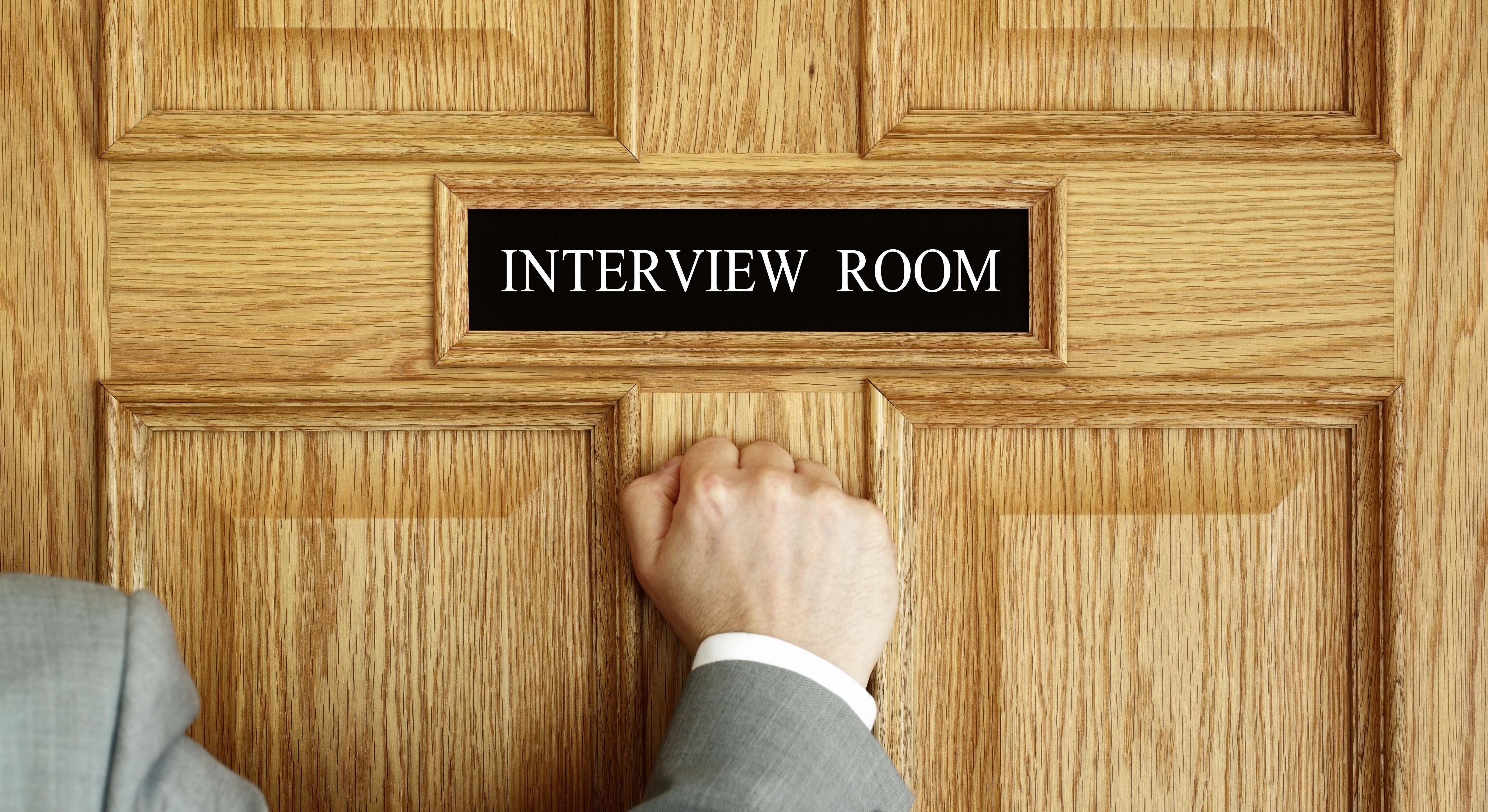 Sala de entrevistas. Foto: Alamy