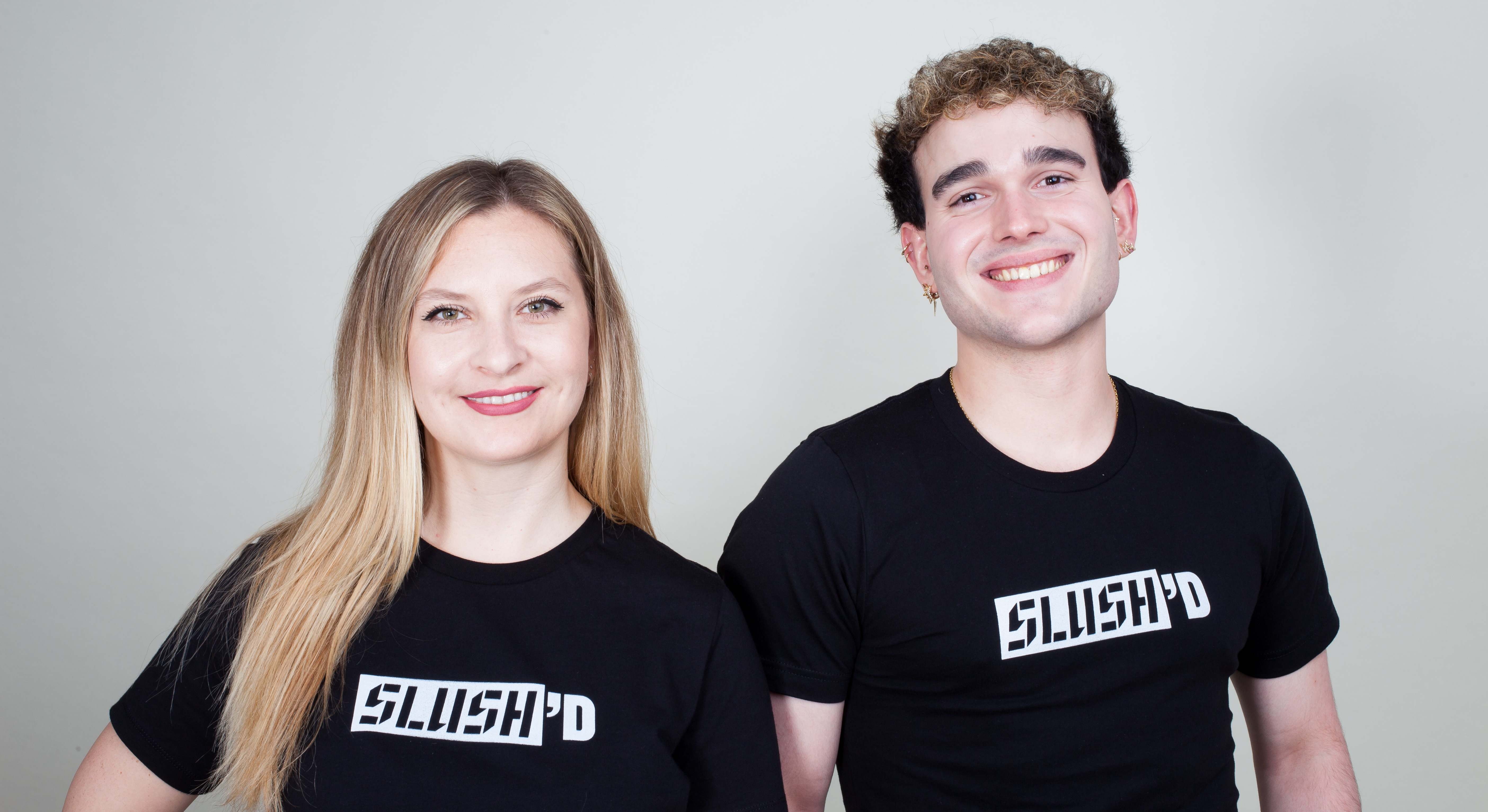 Elena Popovici y David Cabezón, Co-Directors Bilbao Slush'D 2024.