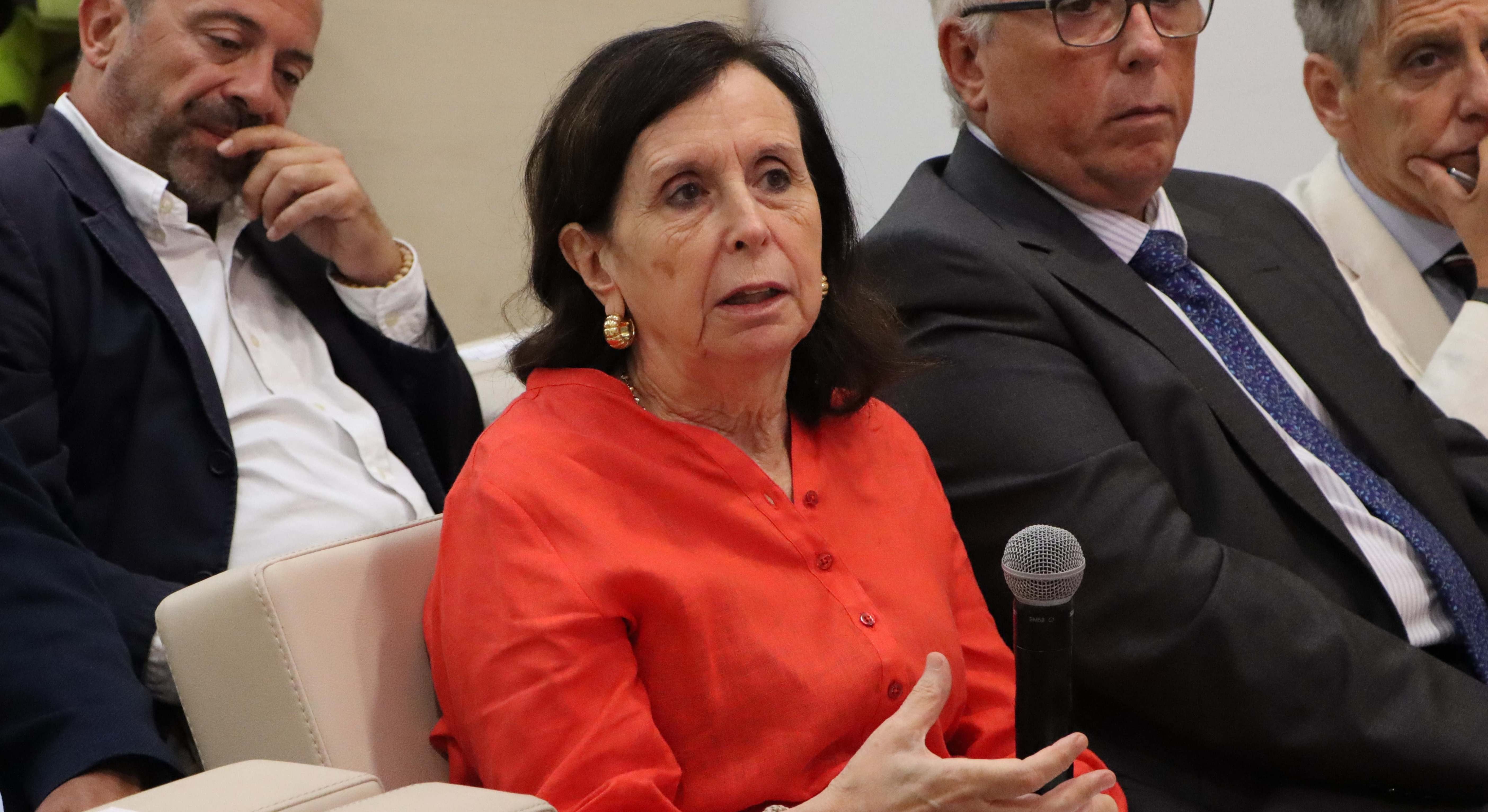 La expresidenta del Tribunal Constitucional, María Emilia Casas