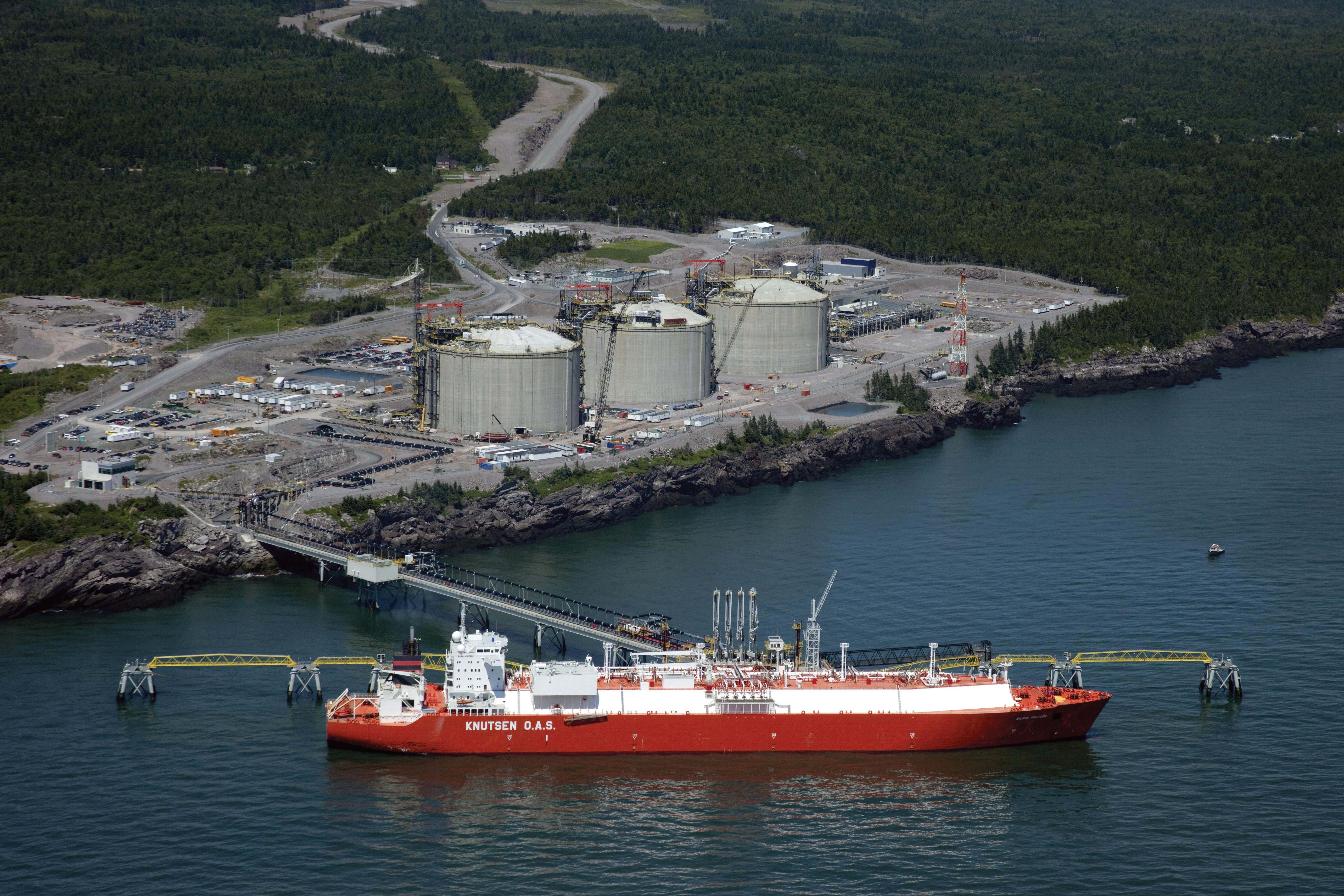 La planta de Saint John en Canadá