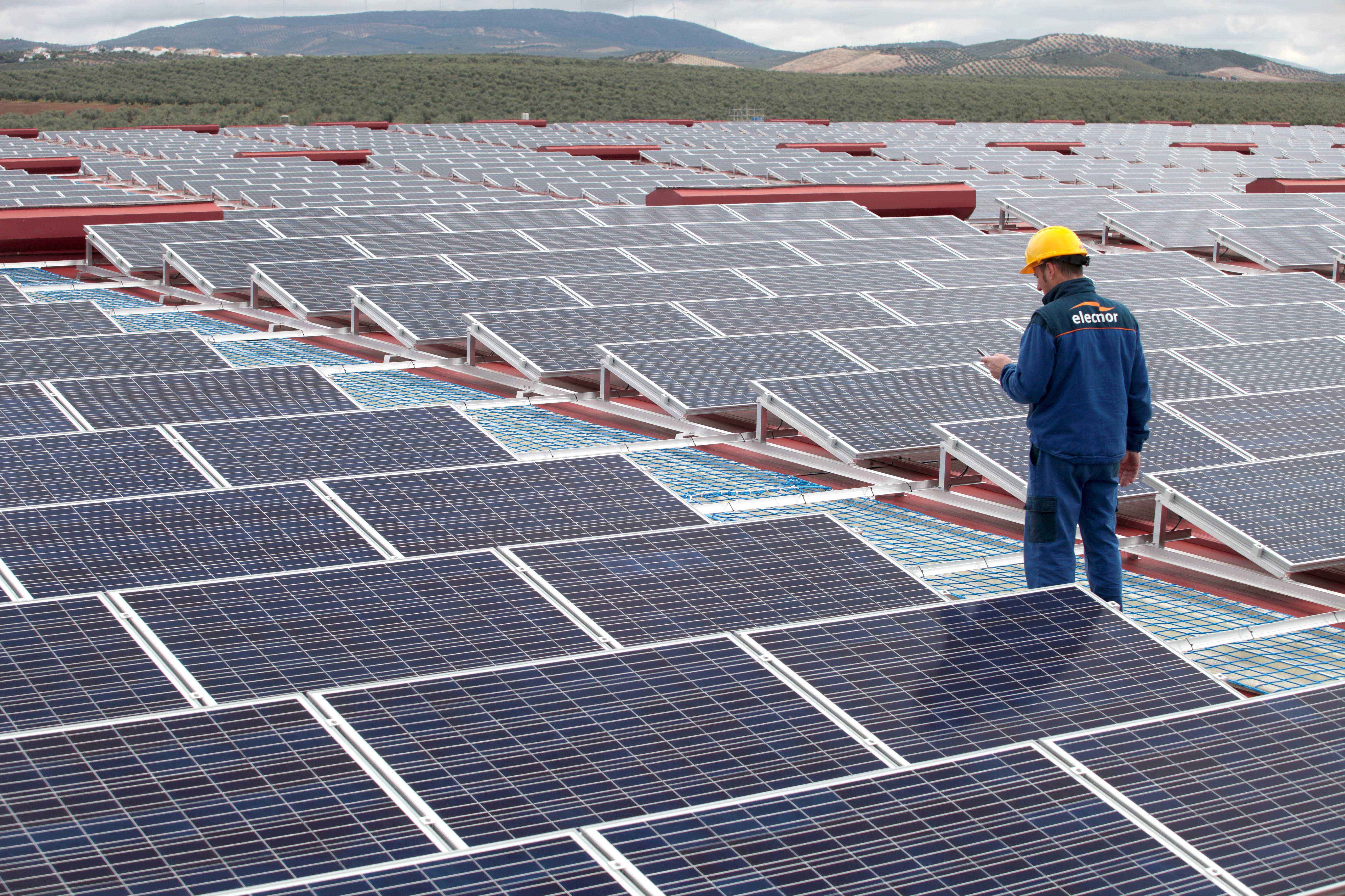 Una planta fotovoltaica