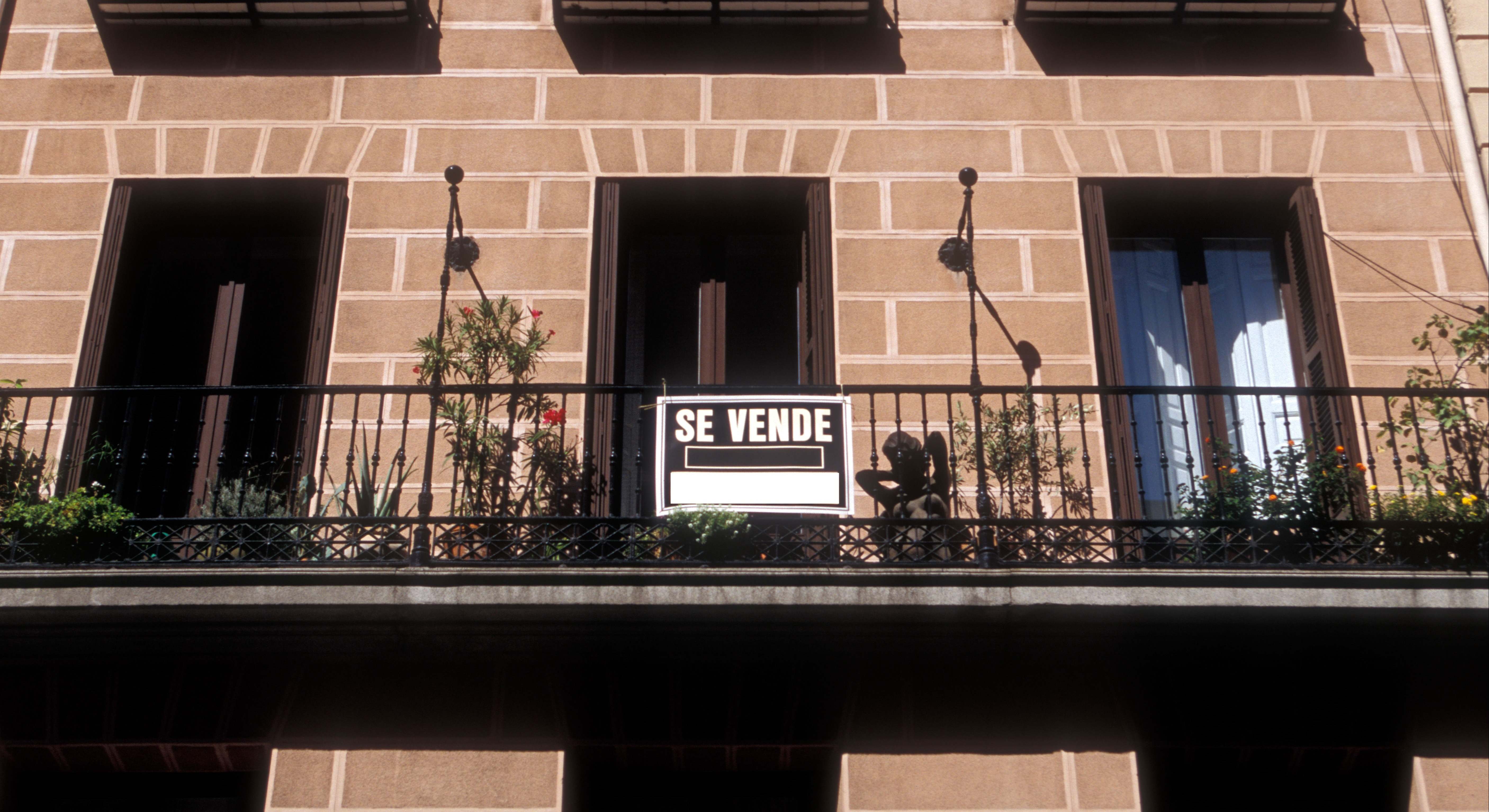 Vista de una vivienda en venta