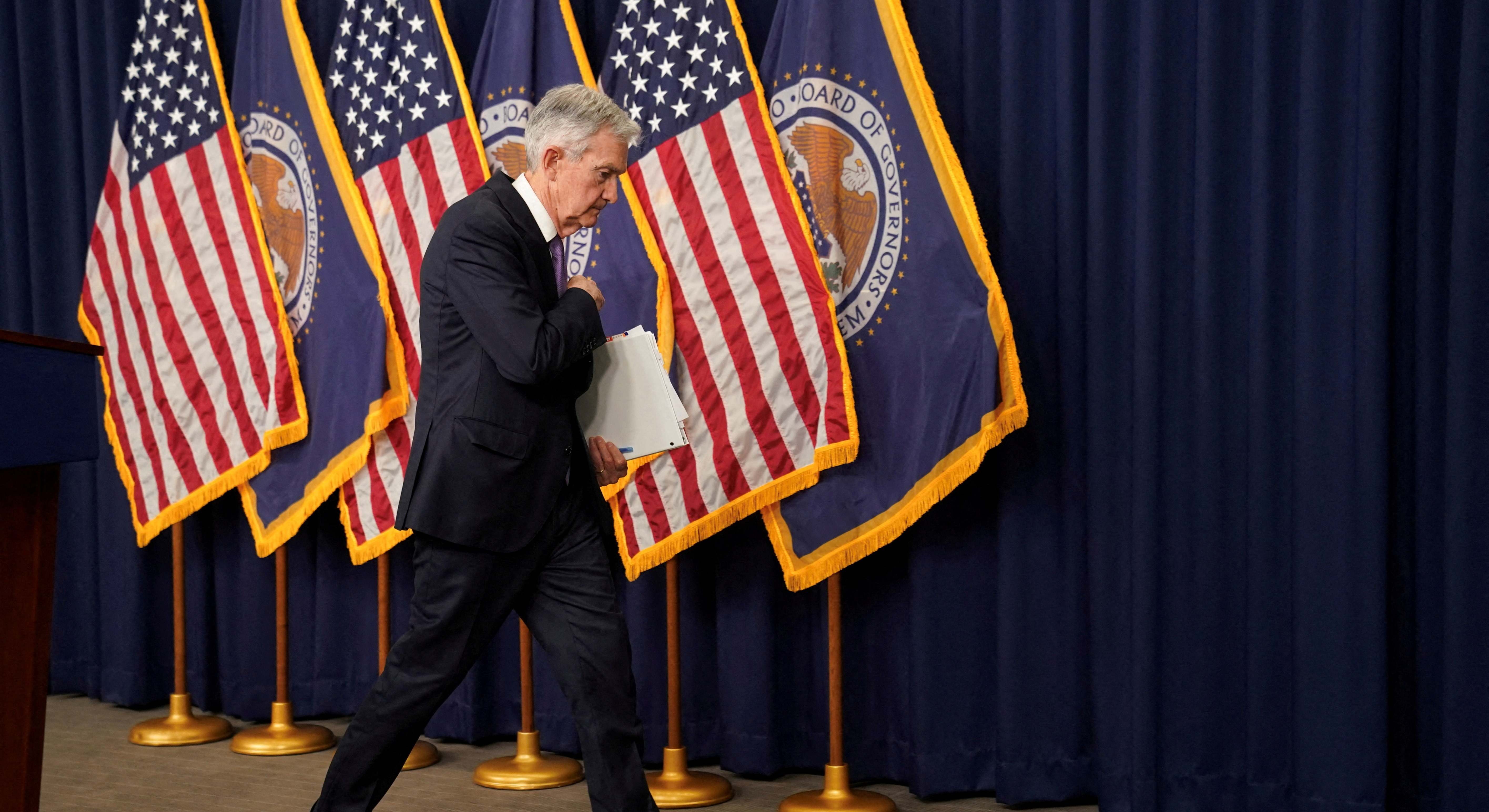 Jerome Powell, presidente de la Fed. Foto: Reuters