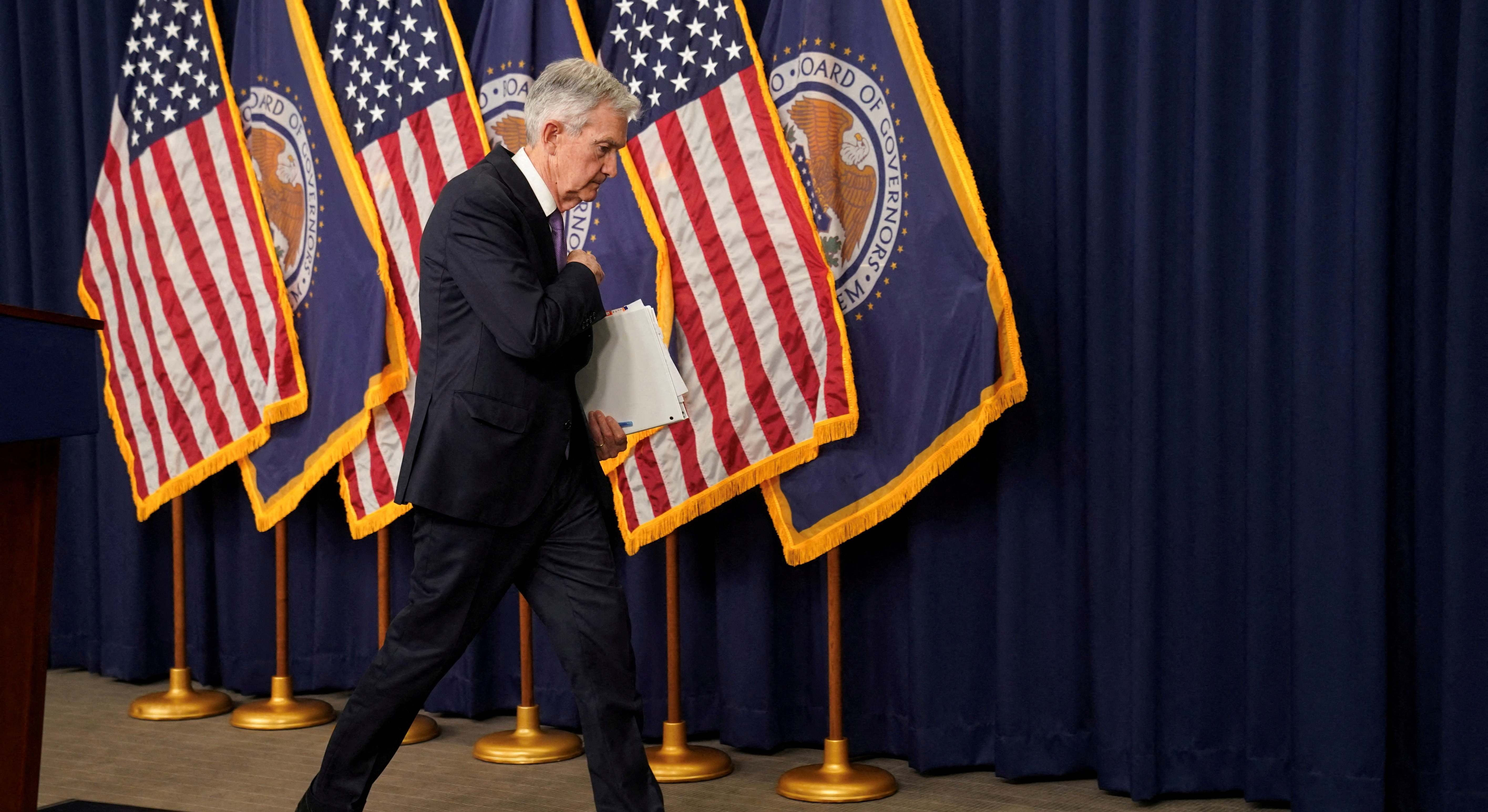 Jerome Powell, presidente de la Fed. Foto: Reuters
