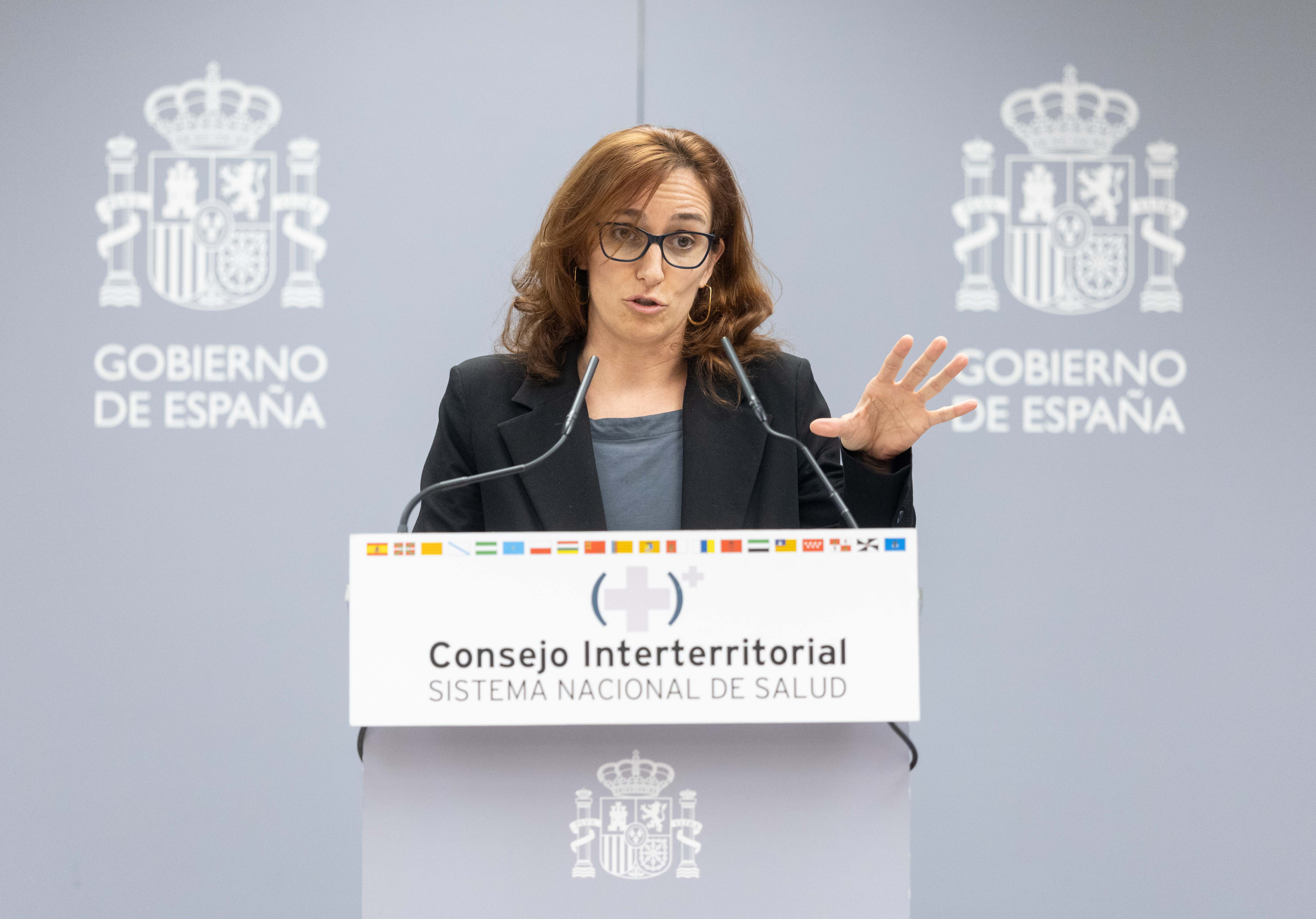 Mónica García, ministra de Sanidad