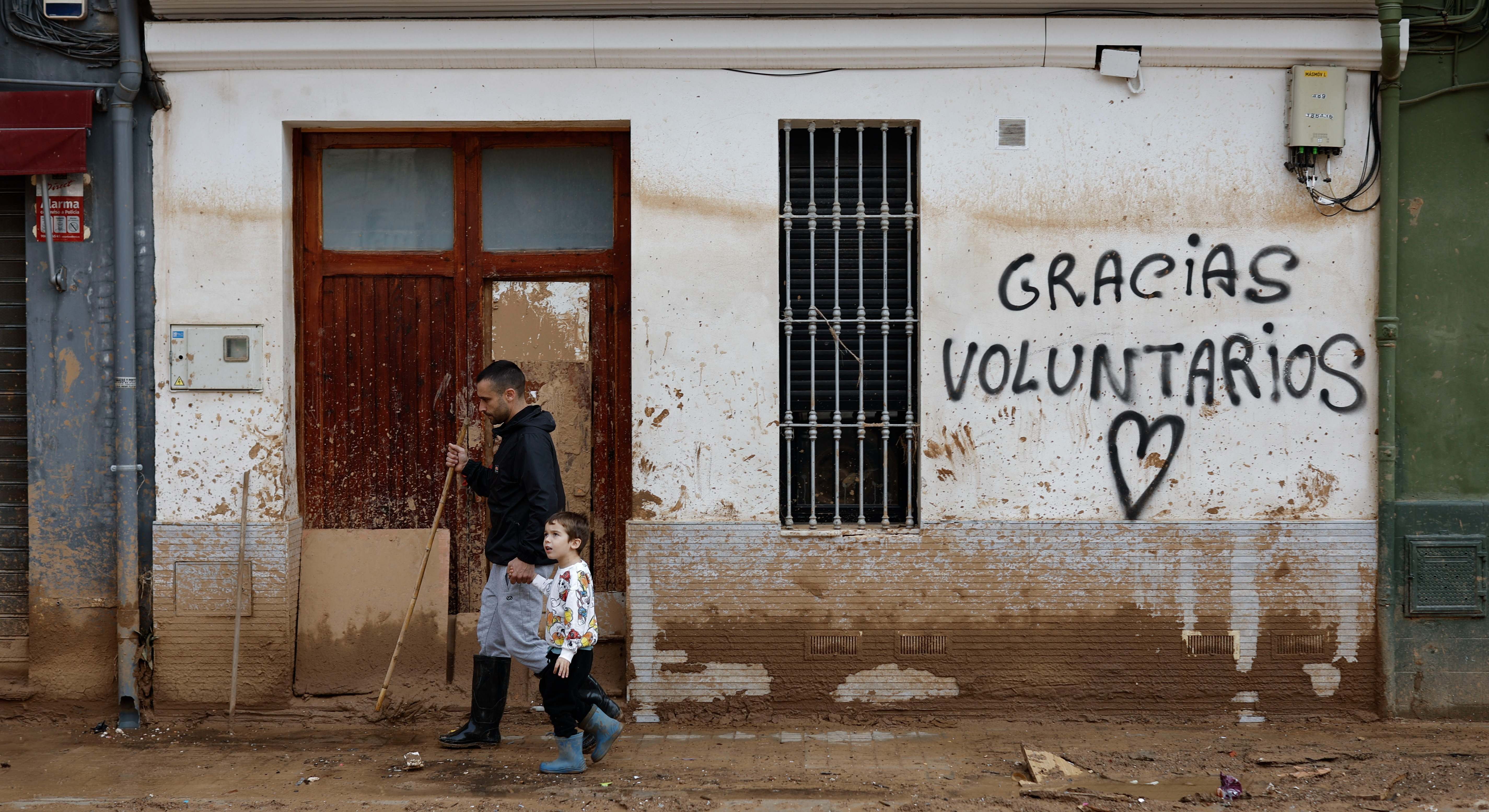 Imagen de los días posteriores a la DANA. / Foto: EFE.