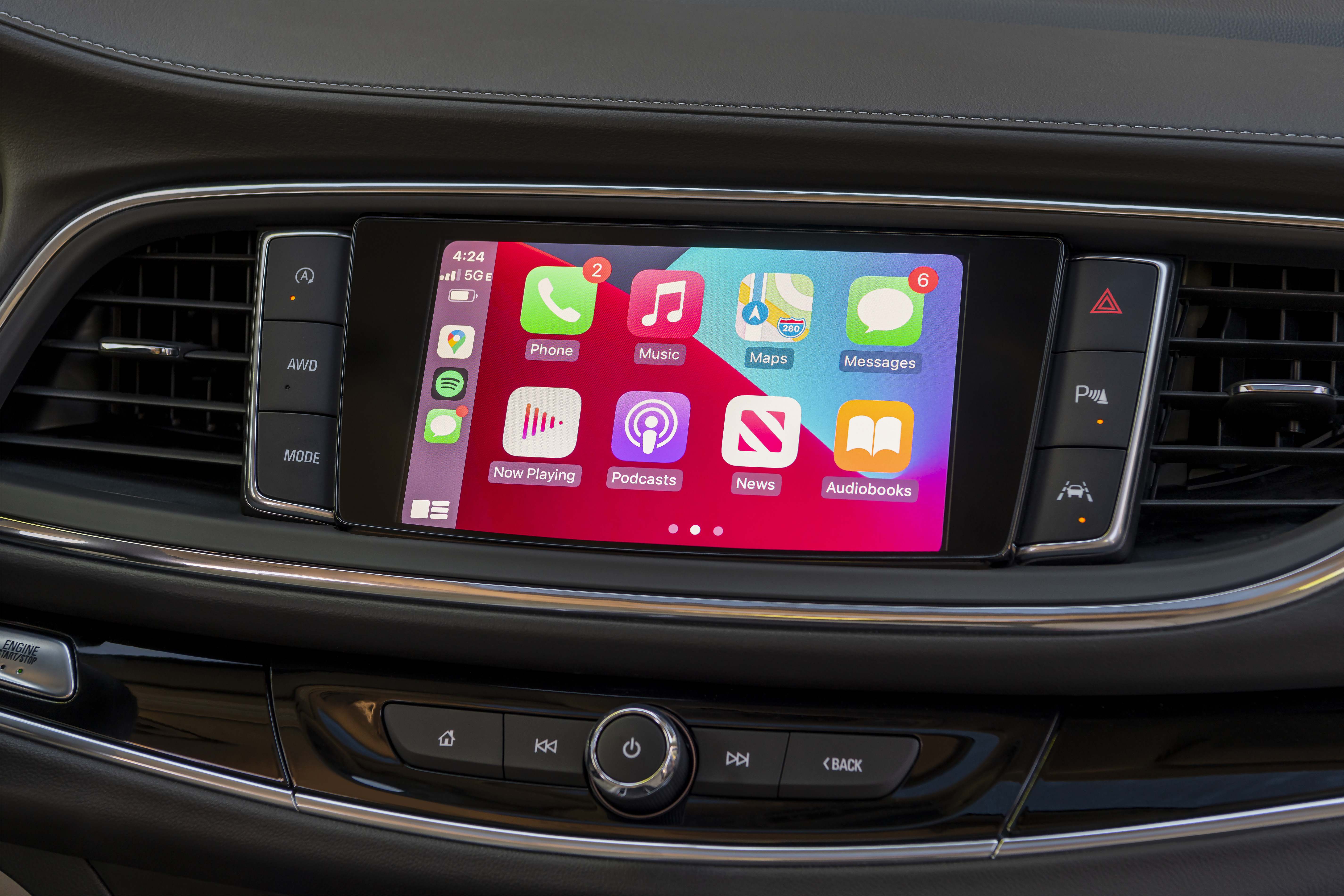 Pantalla infoentretenimiento Buick