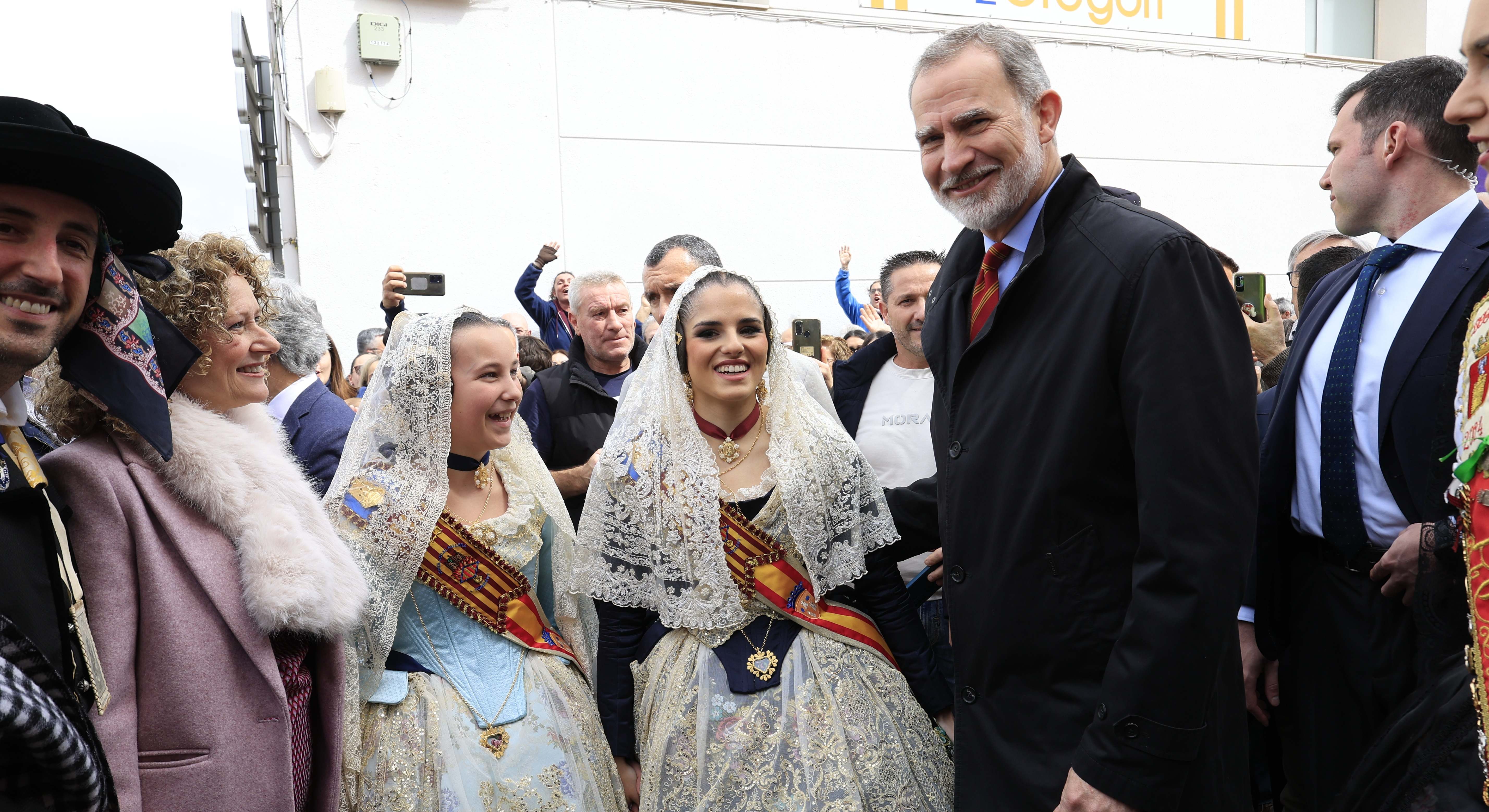 Felipe VI, en las Fallas de Valencia