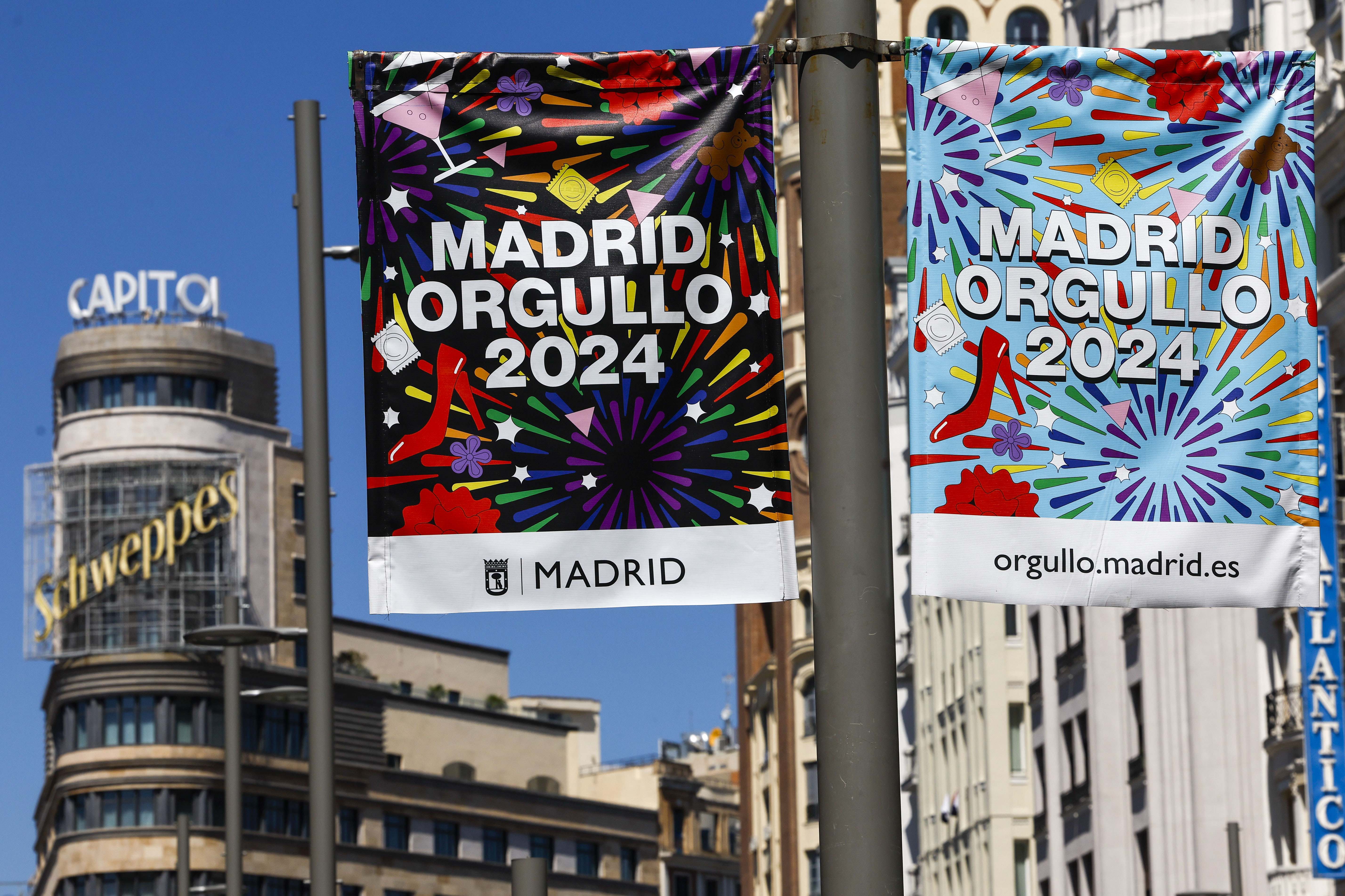 Carteles del Orgullo 2024.