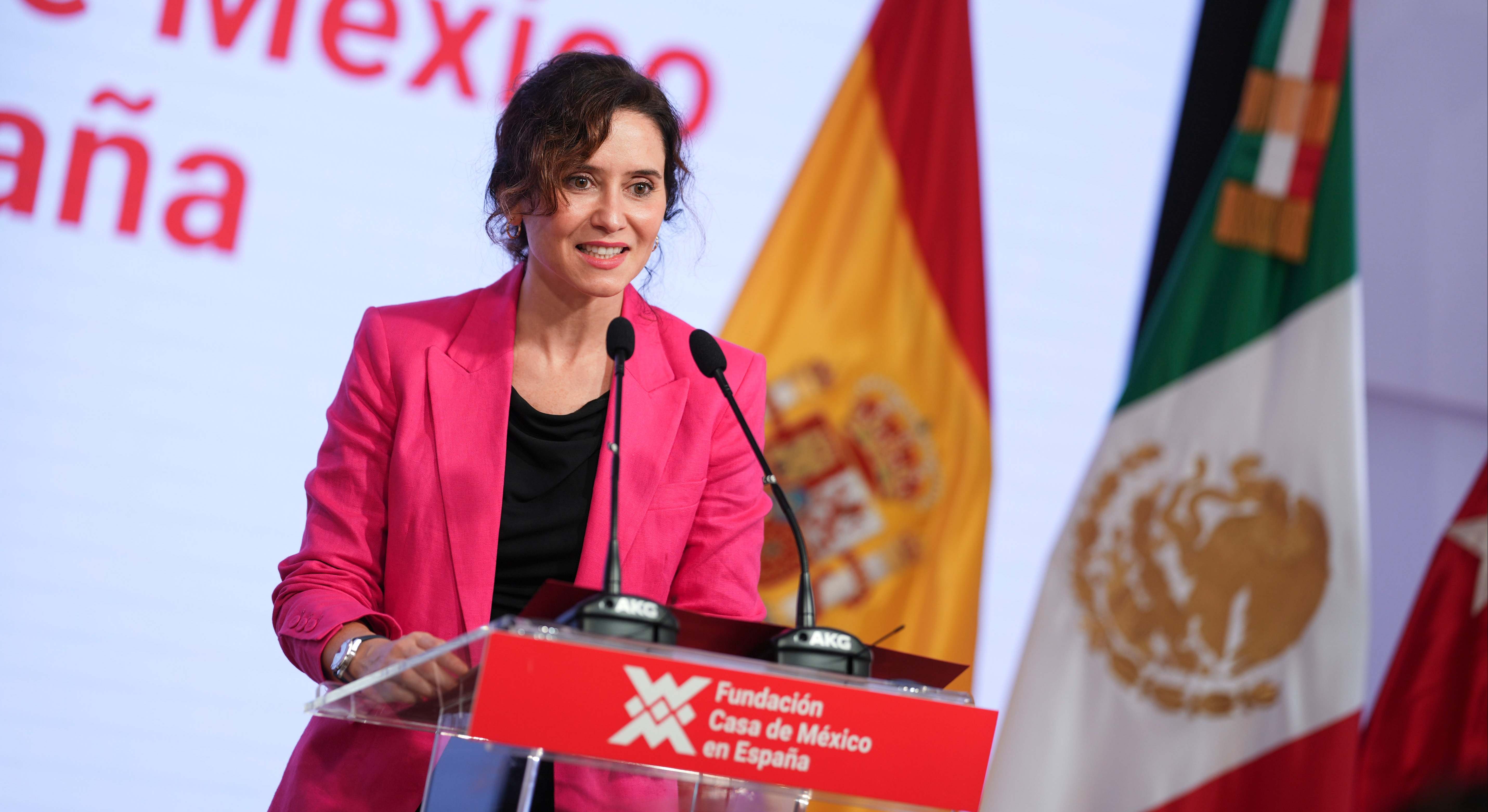 la presidenta de la Comunidad de Madrid, Isabel Díaz Ayuso