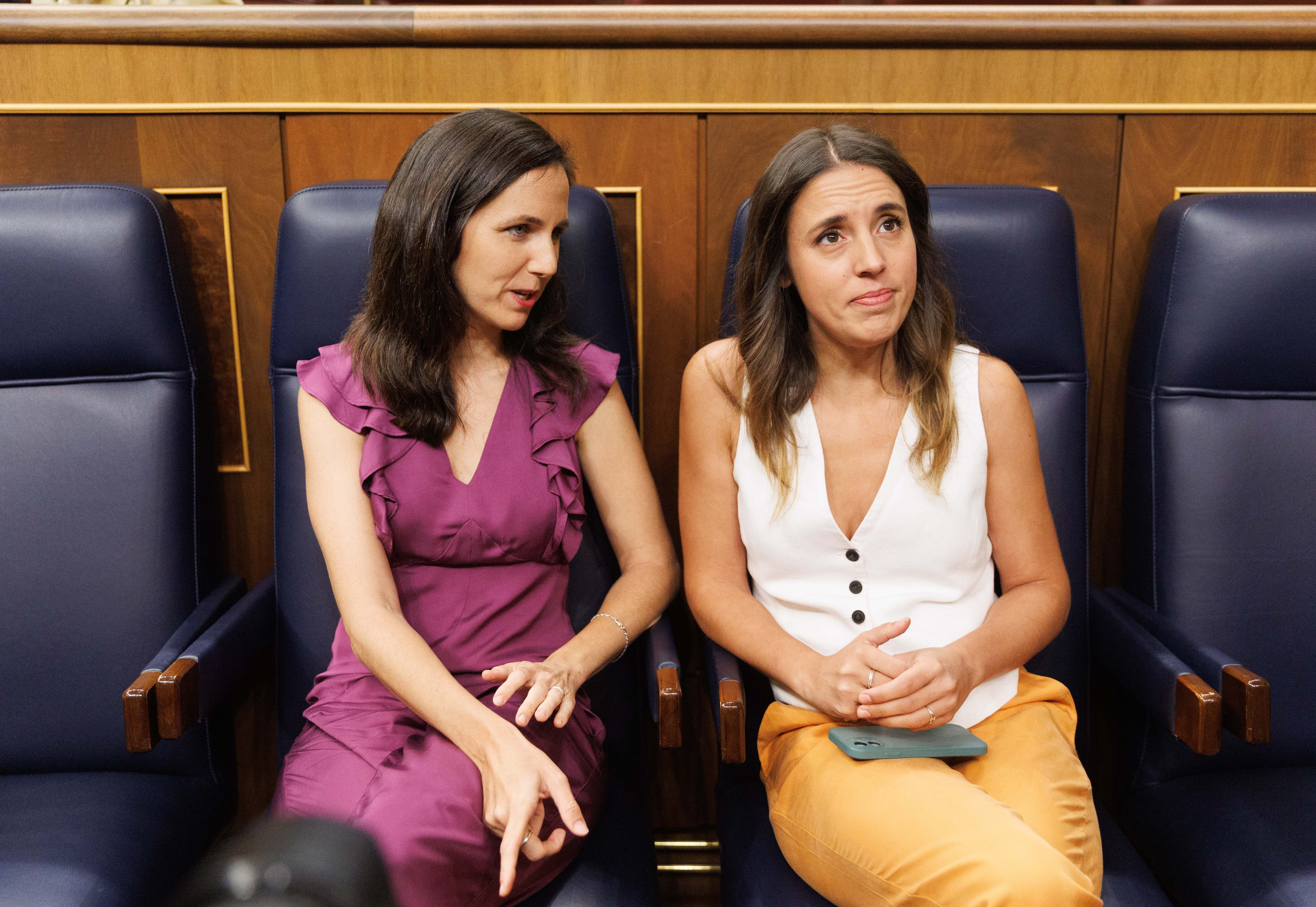 Ione Belarra e Irene Montero, en una fotografía de archivo.