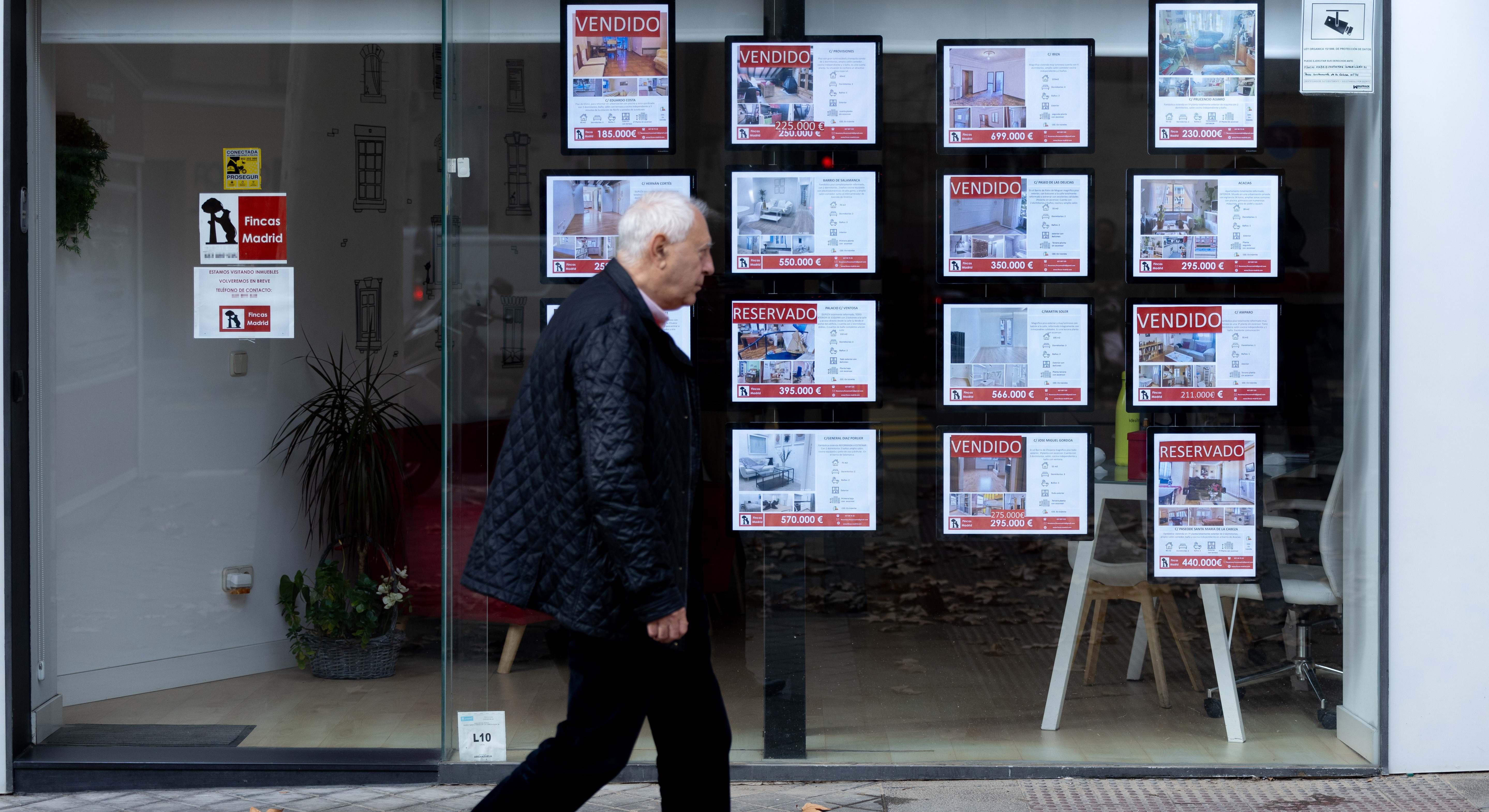 Anuncios de una inmobiliaria