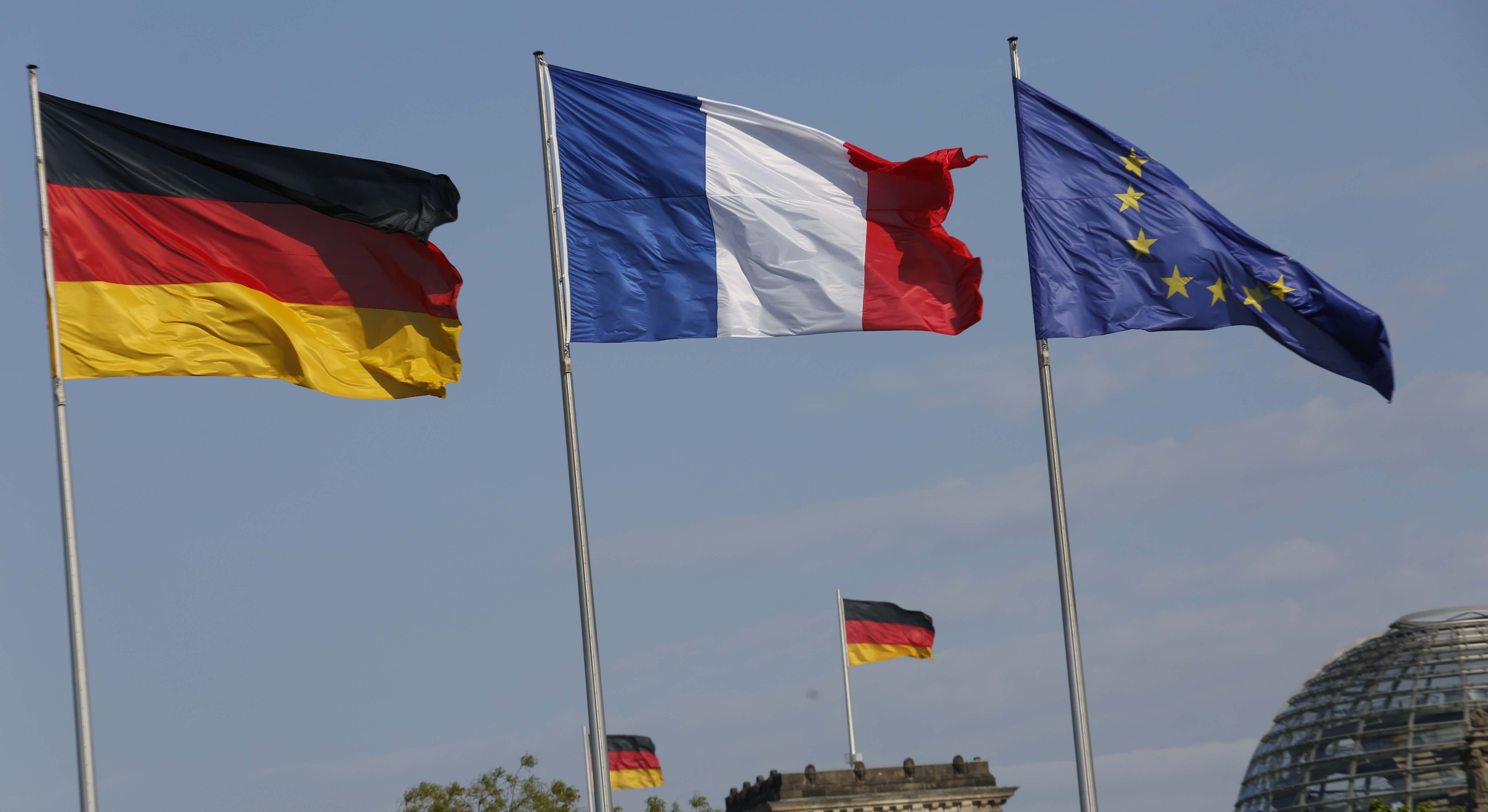 banderas francia alemania ue