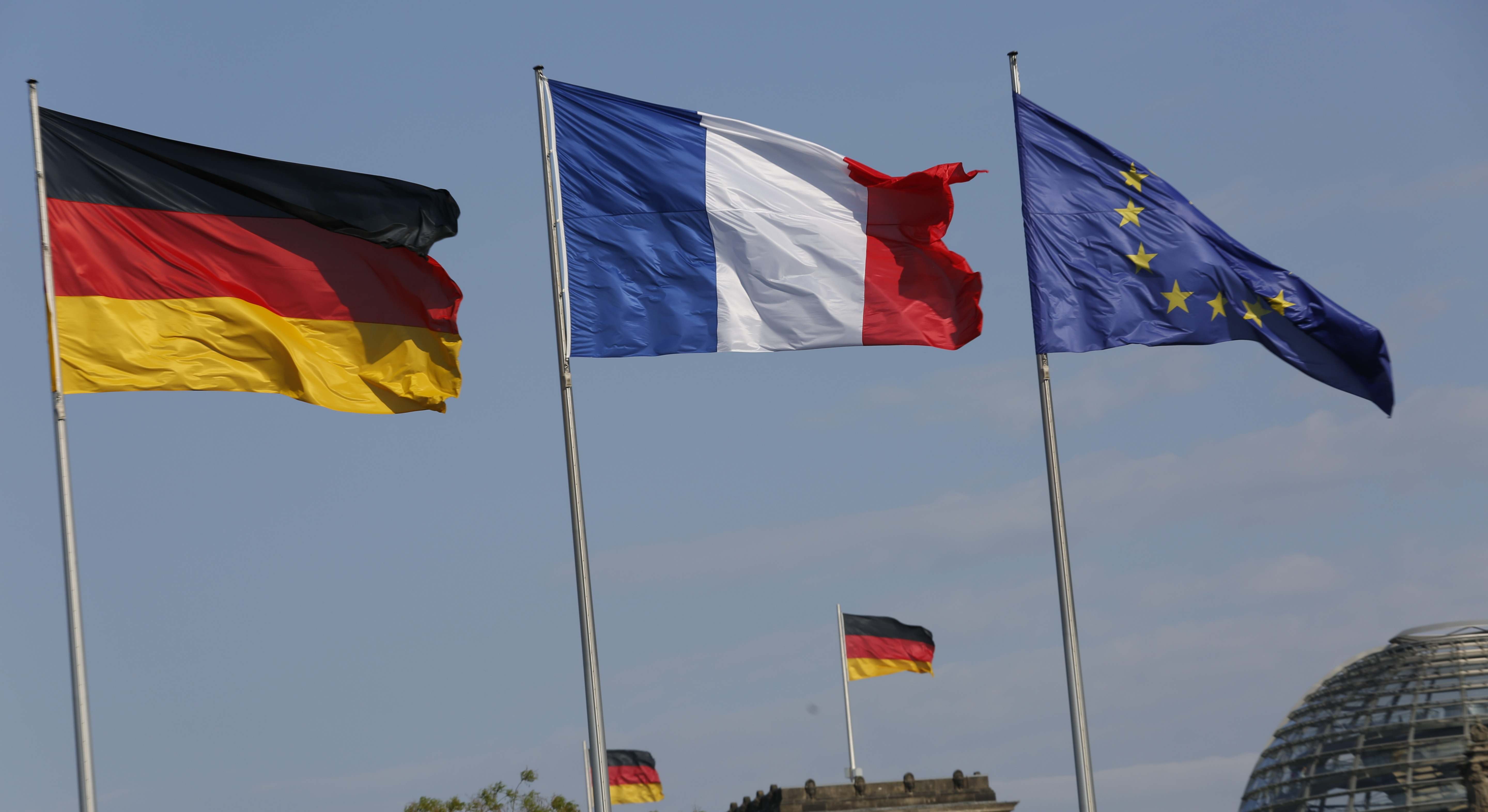 bandera alemania francia union europea