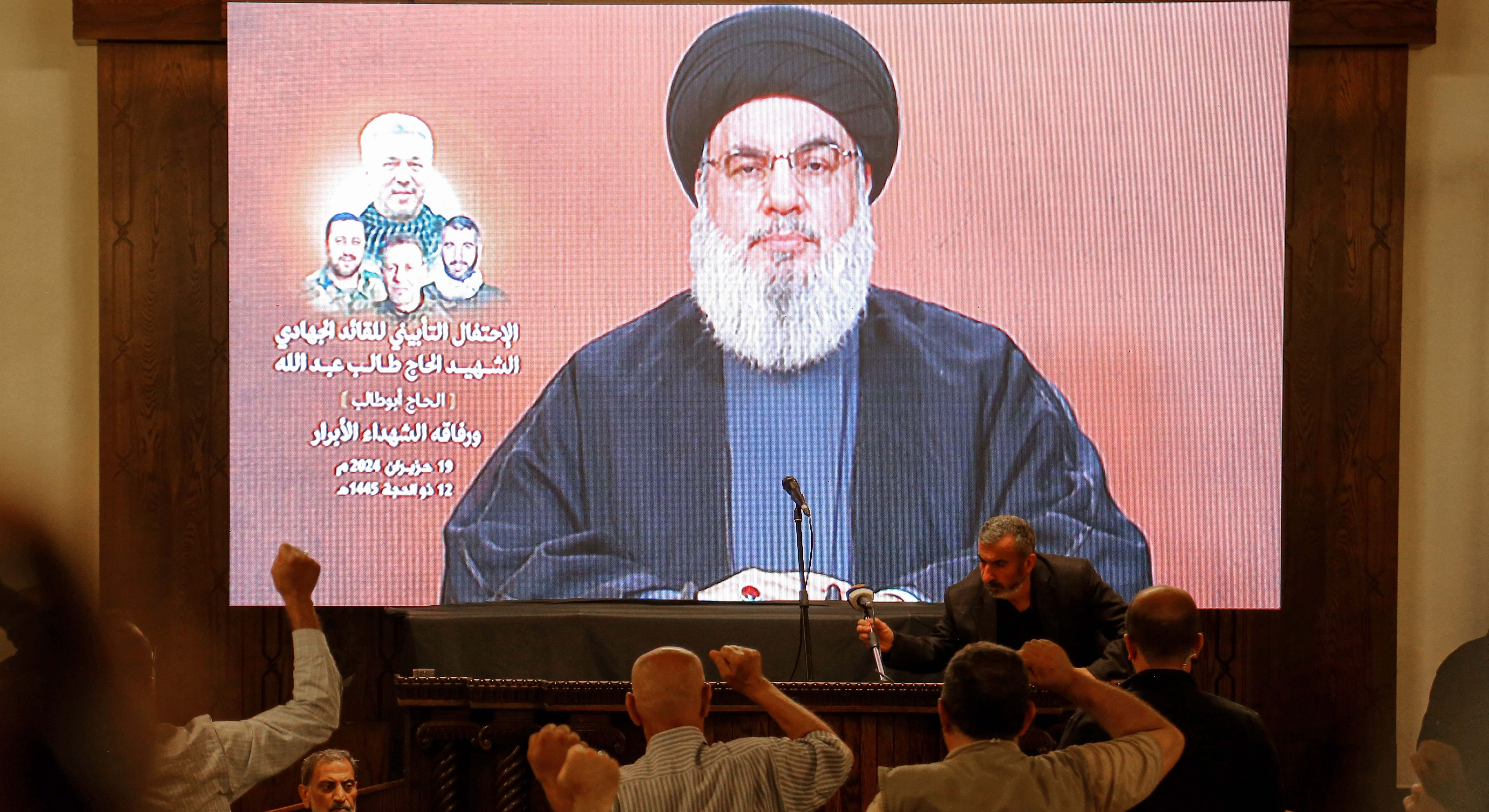 Sayyed Hassan Nasrallah.