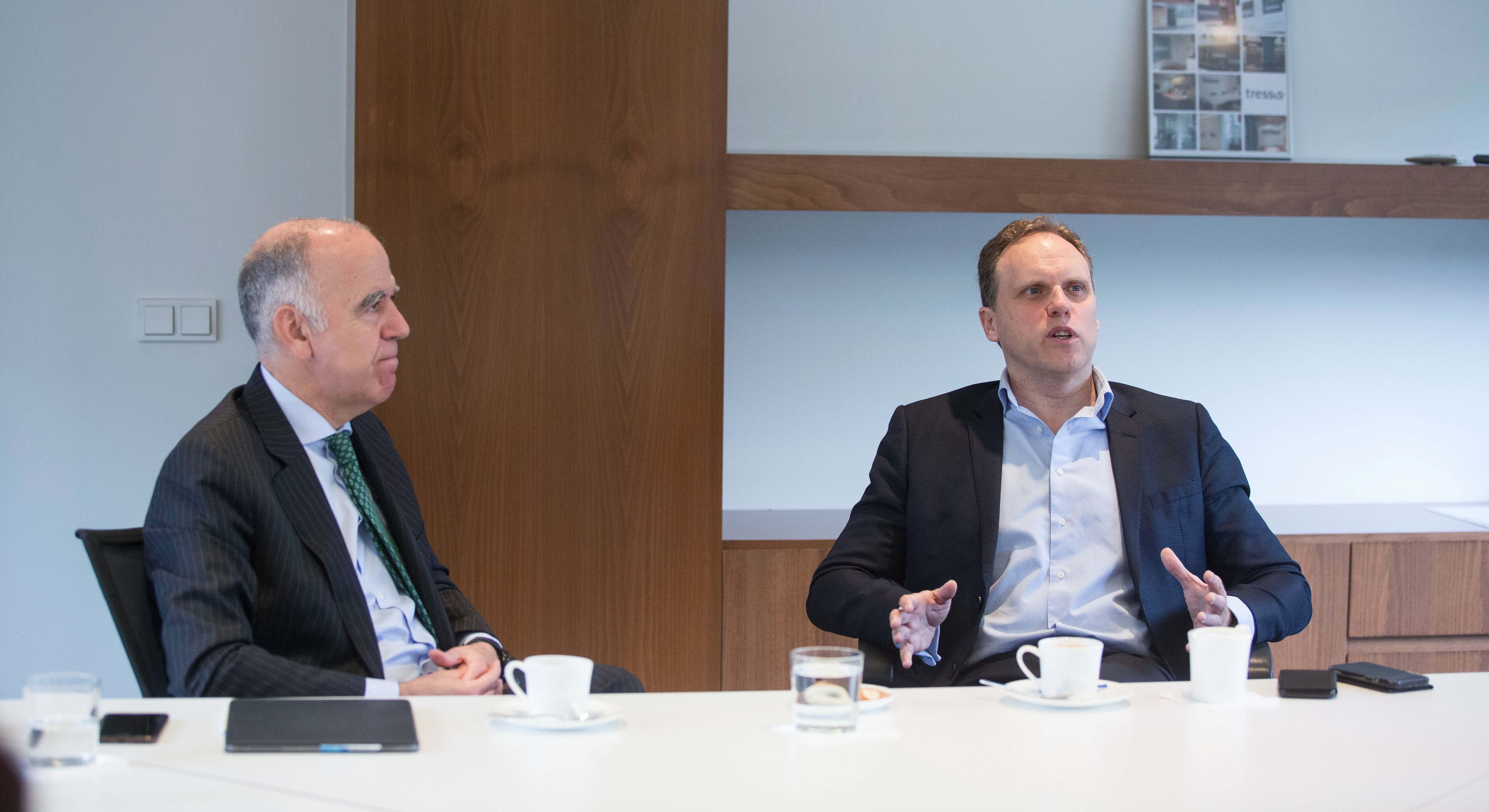 José Miguel Maté y Daniel Lacalle