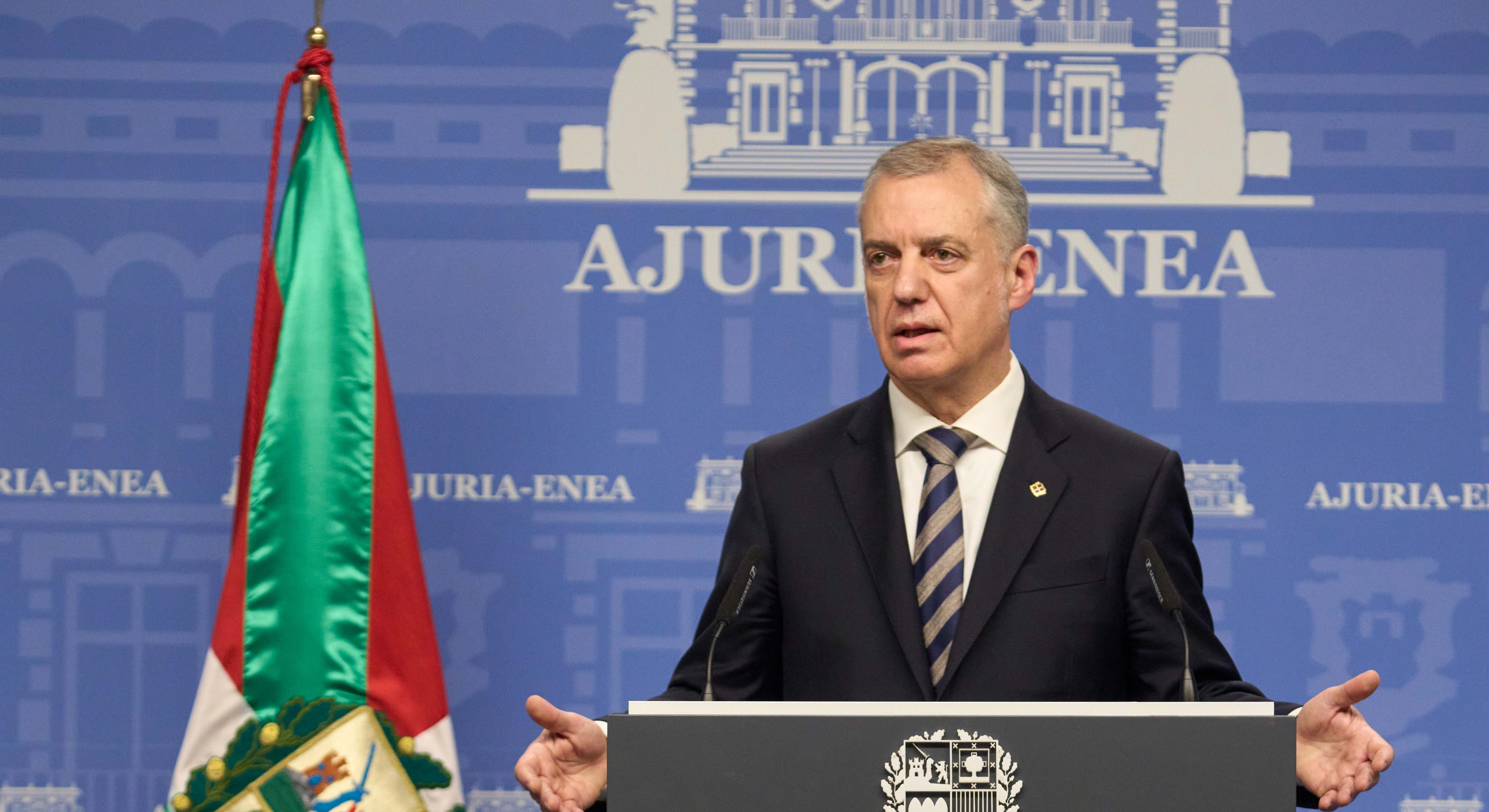 Iñigo Urkullu, lehendakari del Gobierno Vasco.