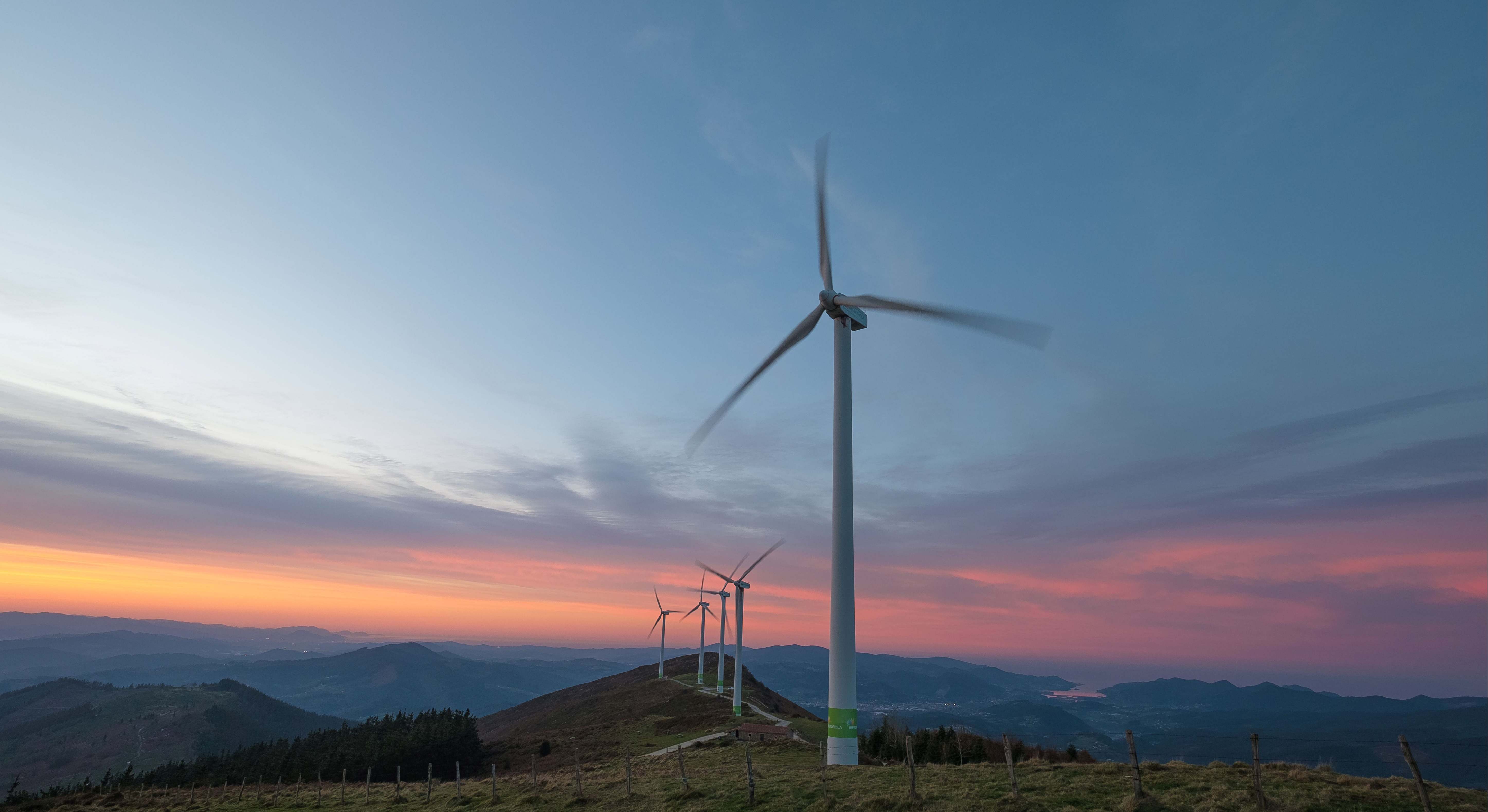 Iberdrola aerogenerador