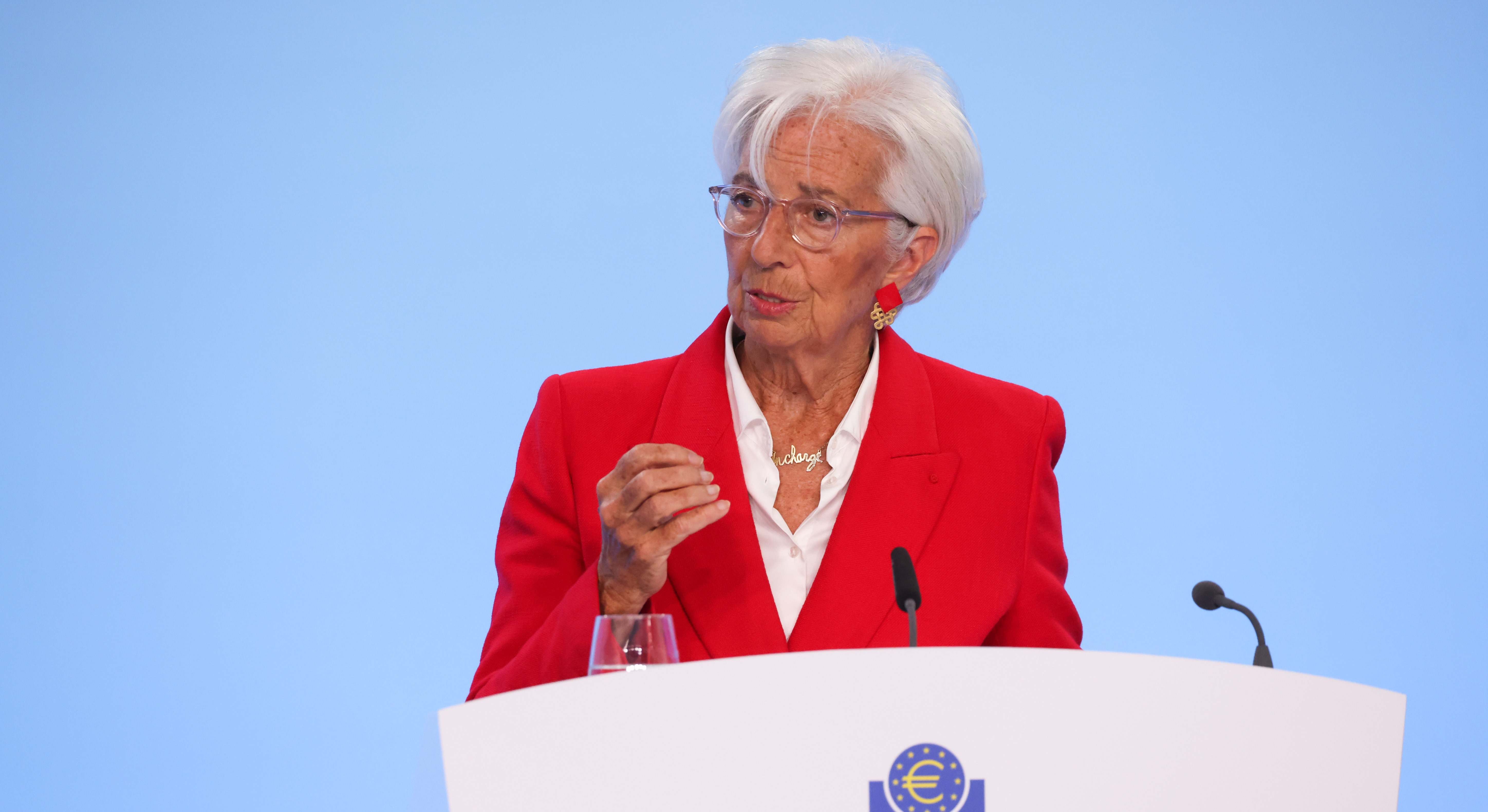 La presidenta del BCE, Christine Lagarde