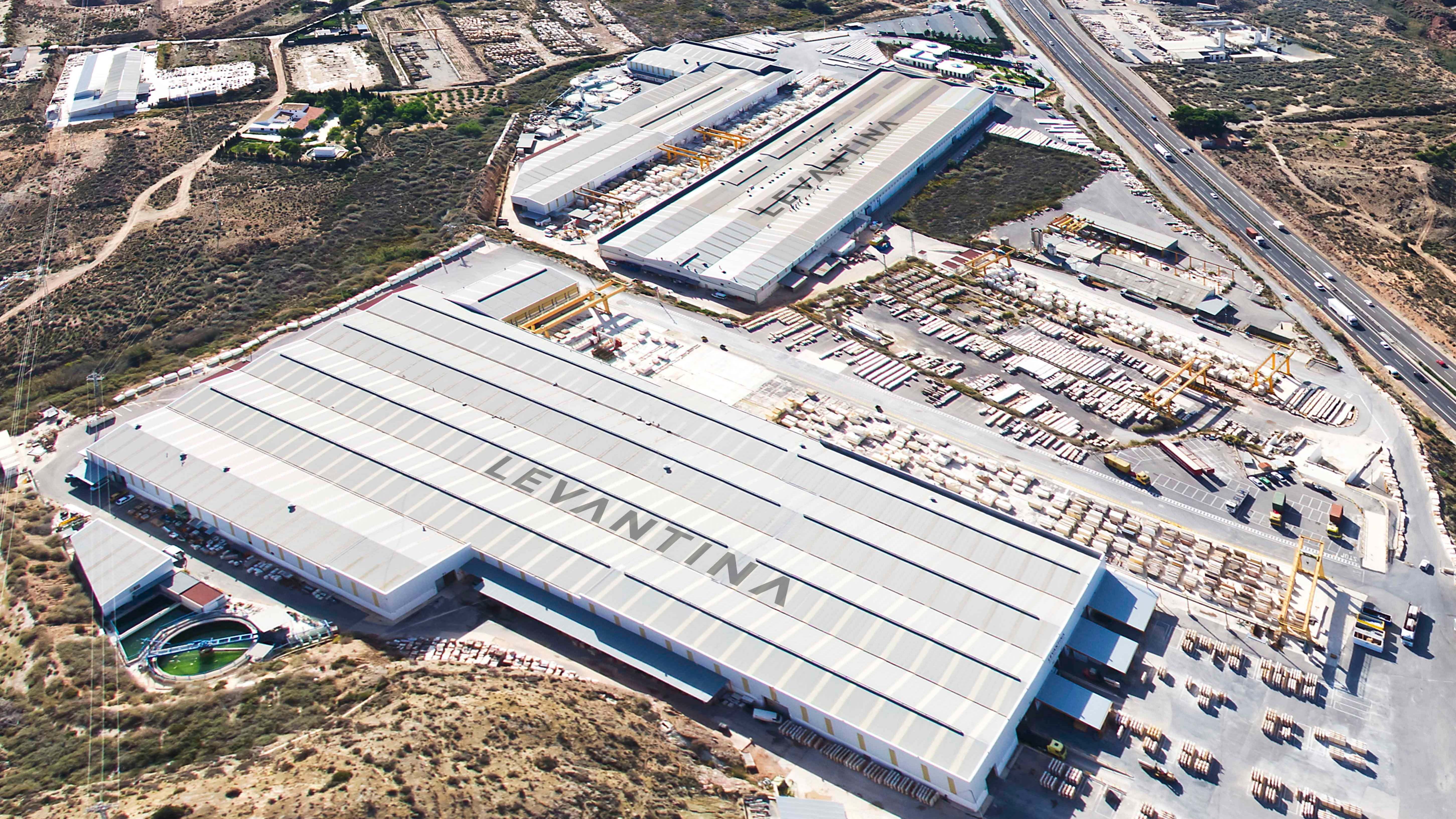 Instalaciones de Levantina en Novelda.