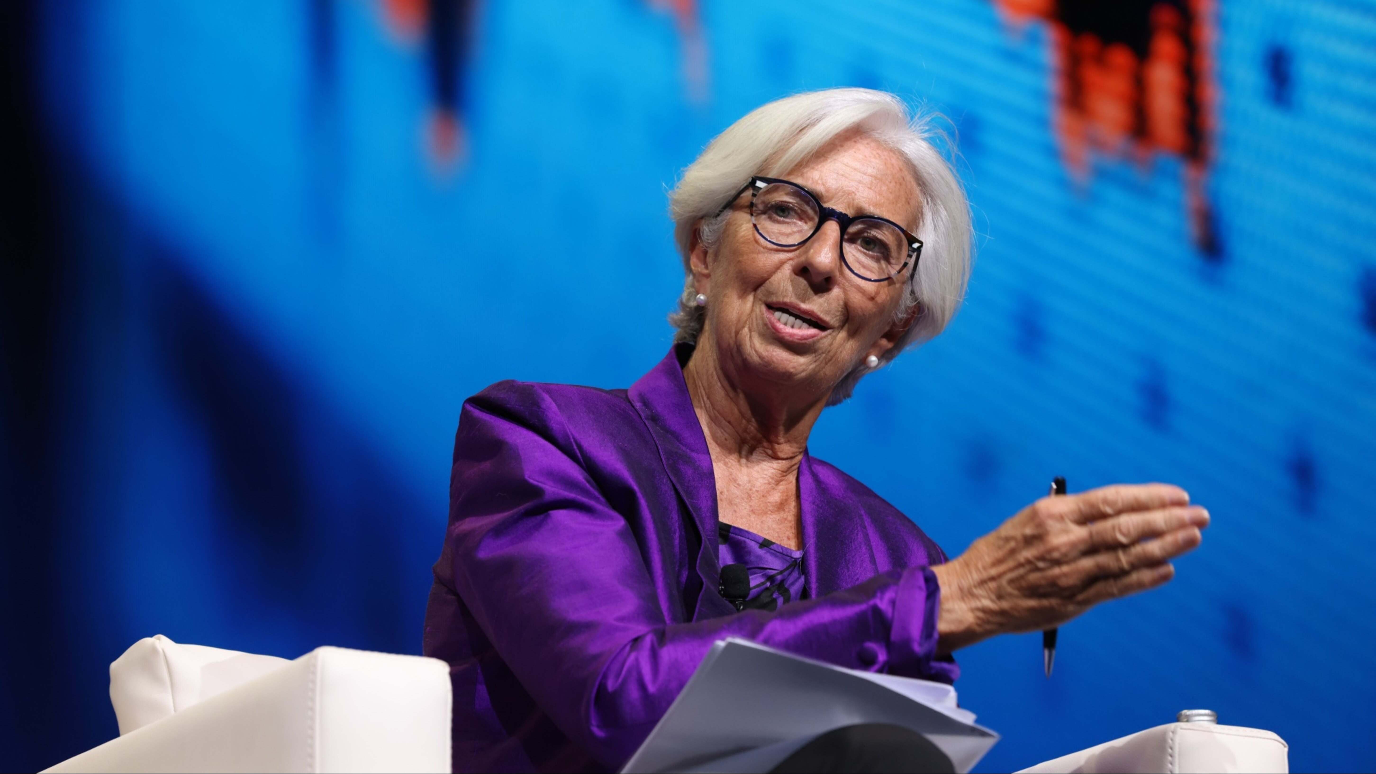 Christine Lagarde, presidenta del BCE (Reuters)