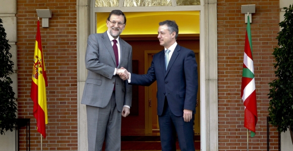 rajoy y urkullu en la moncloa