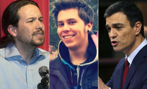 Pedro Sánchez y Pablo Iglesias se pelean en las redes por El Rubius