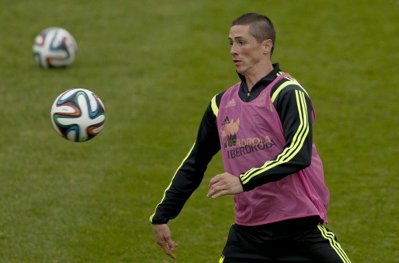 Seleccion-Espana-Torres-entreno-2014-efe-Brasil