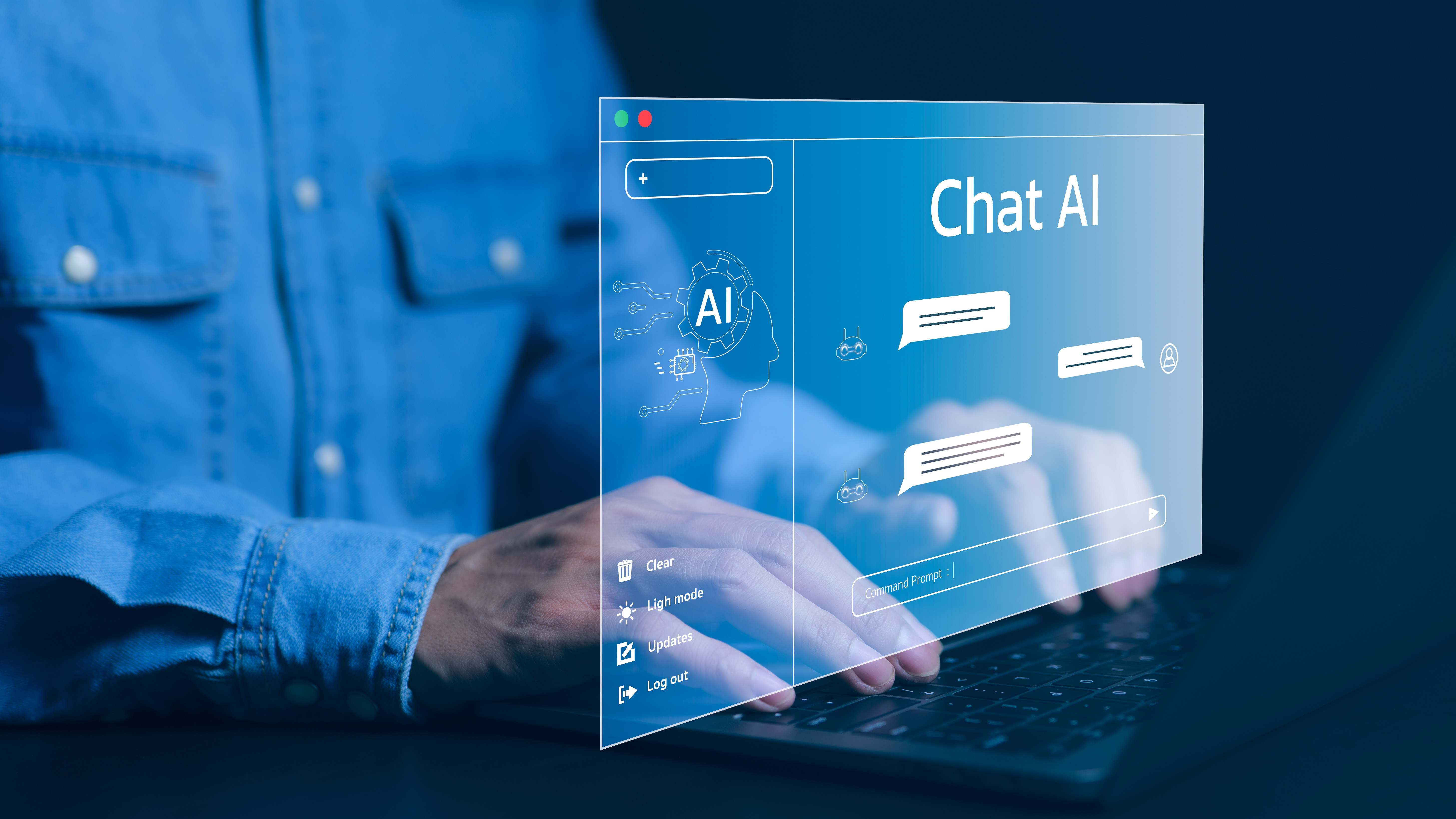Simulación de una persona utilizando un chat de Inteligencia Artificial