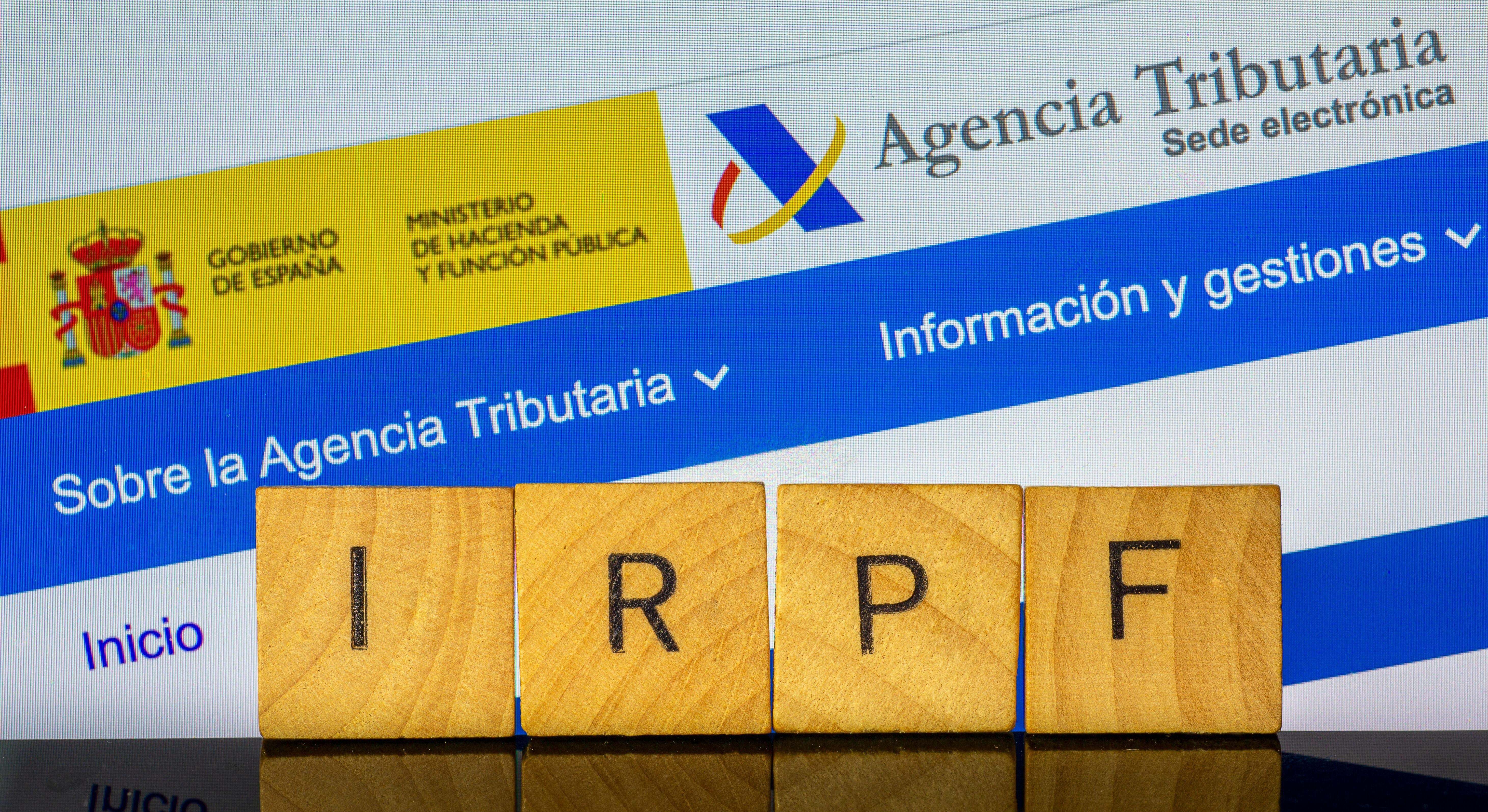 Página web de la Agencia Tributaria