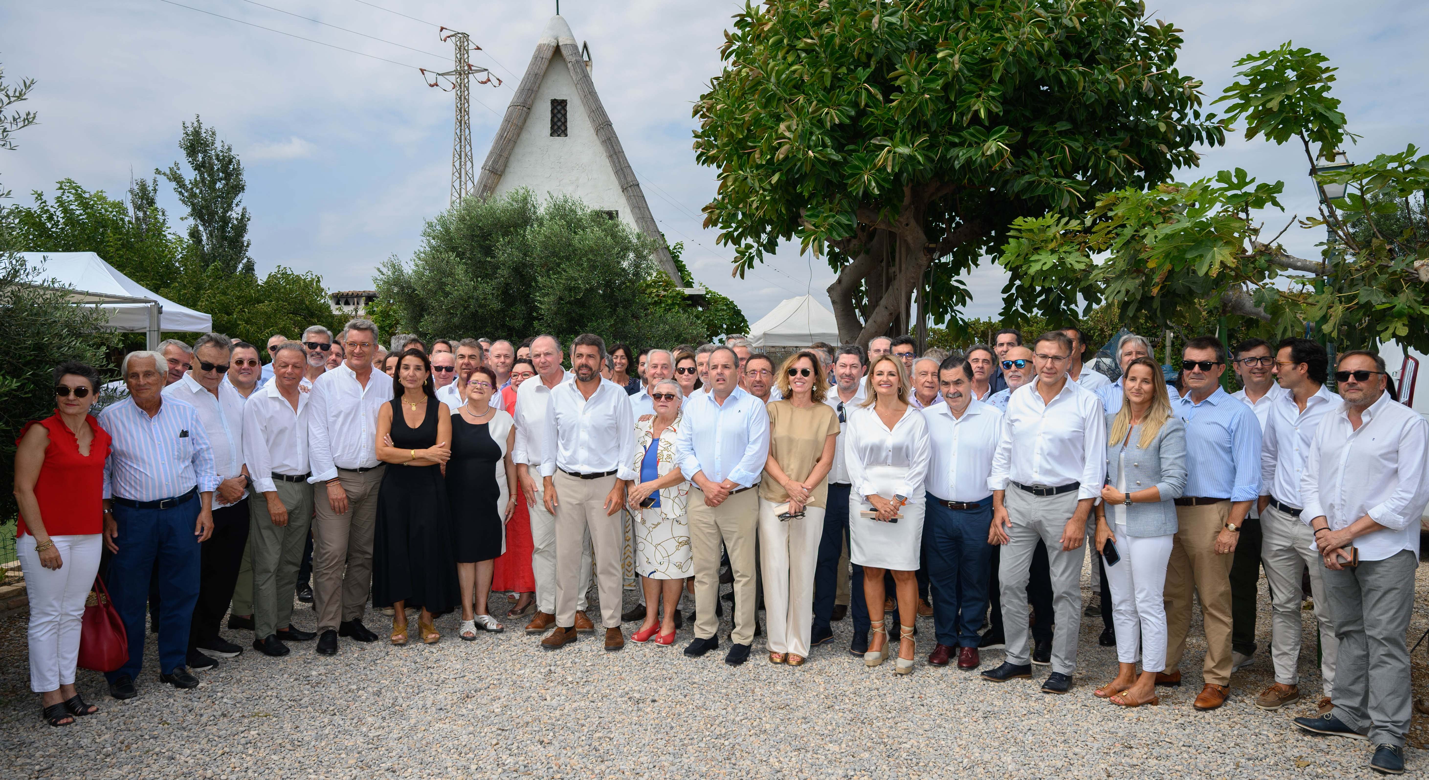 Foto del encuentro en La Albufera.