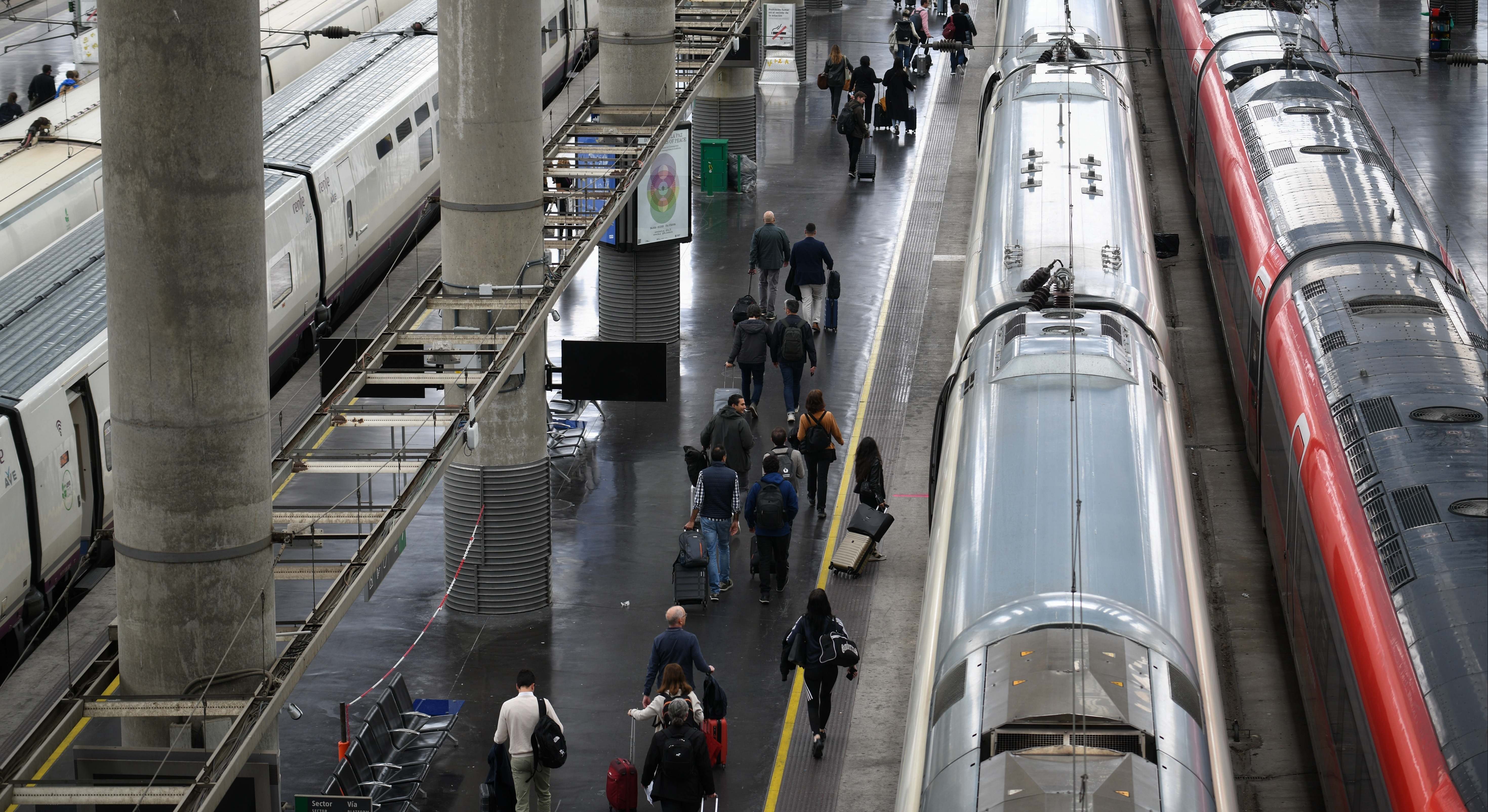 Estación de Atocha en Madrid