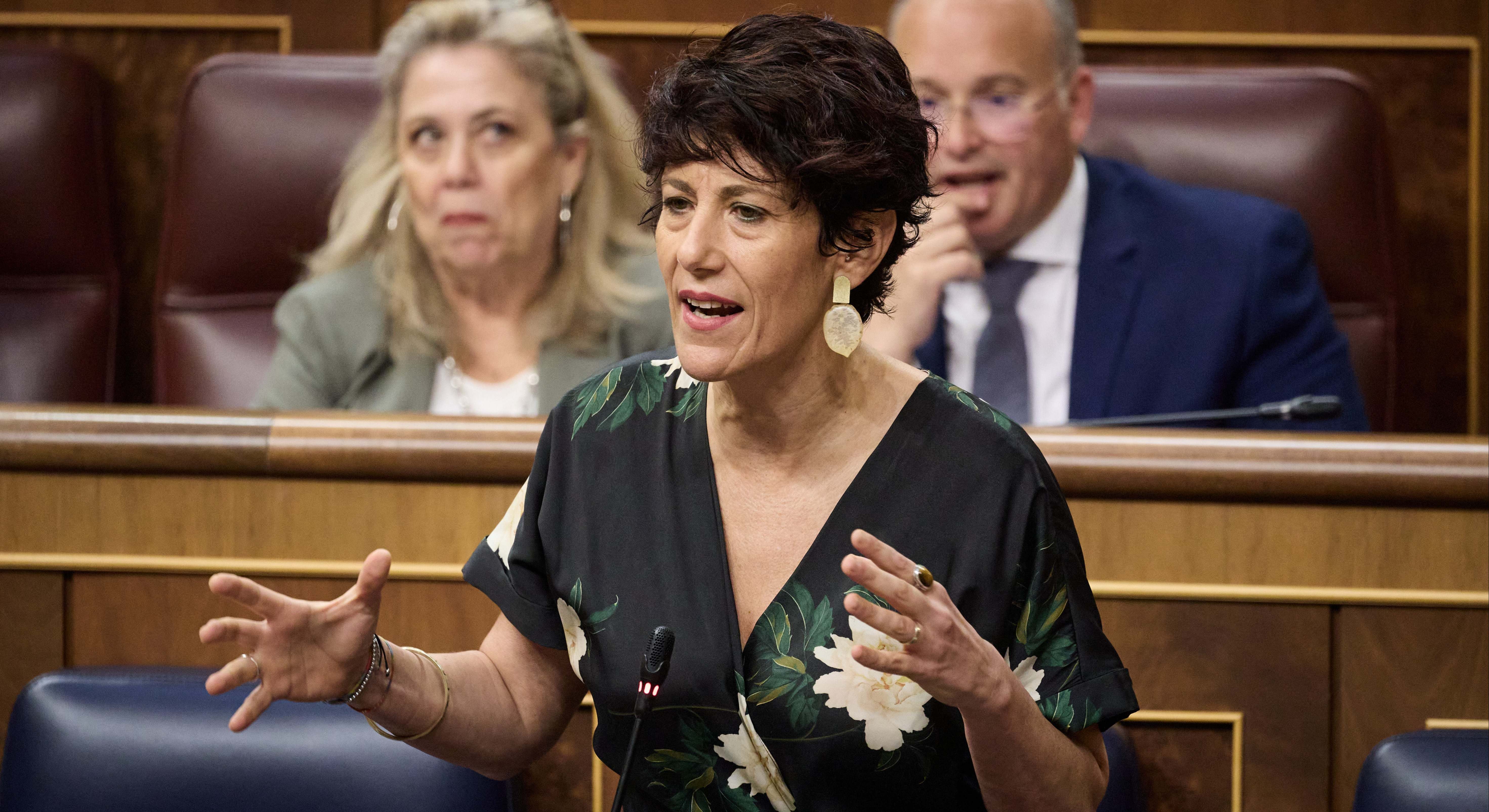 La ministra de Seguridad Social, Elma Saiz