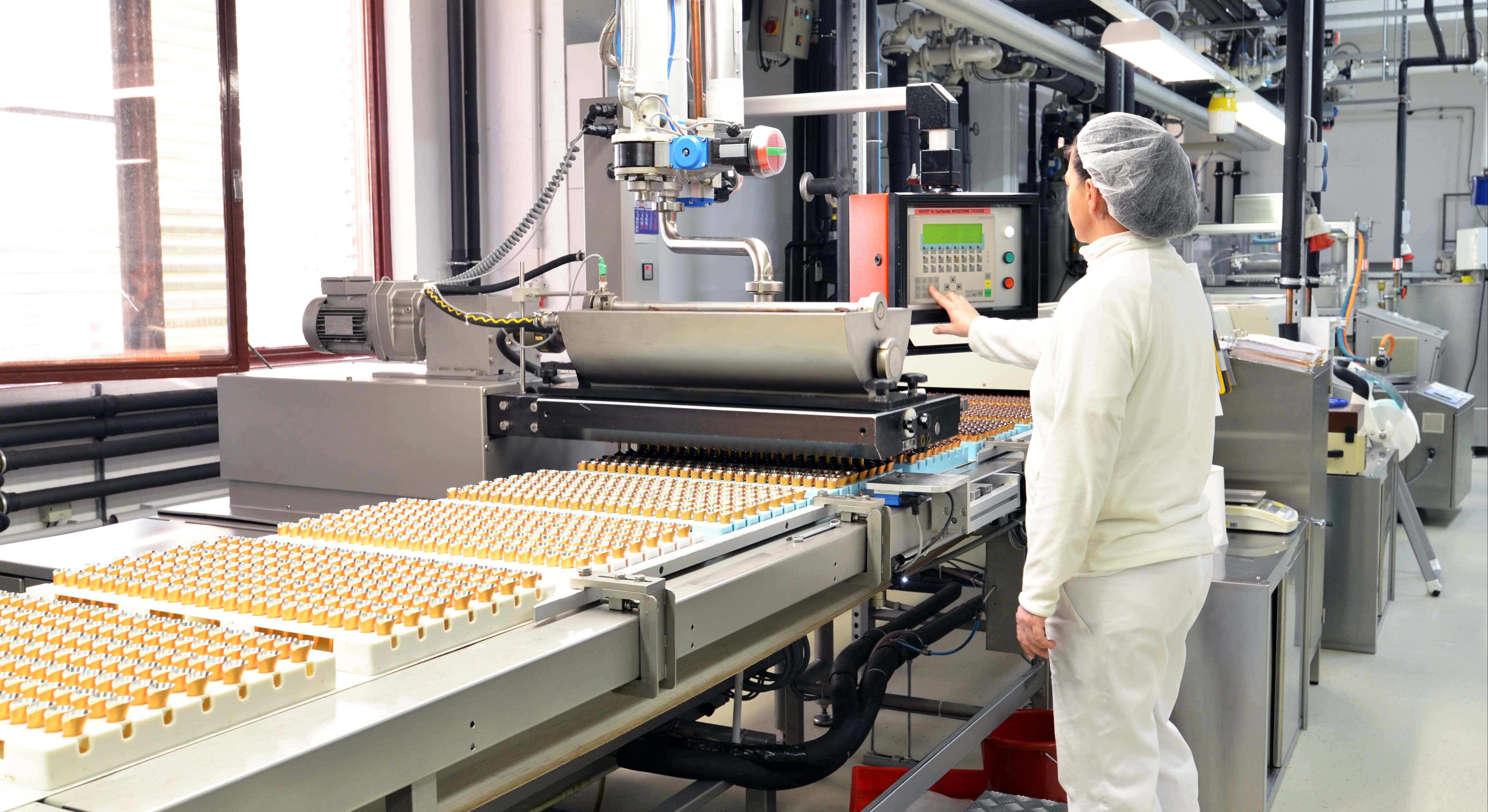 Una fábrica alimentaria