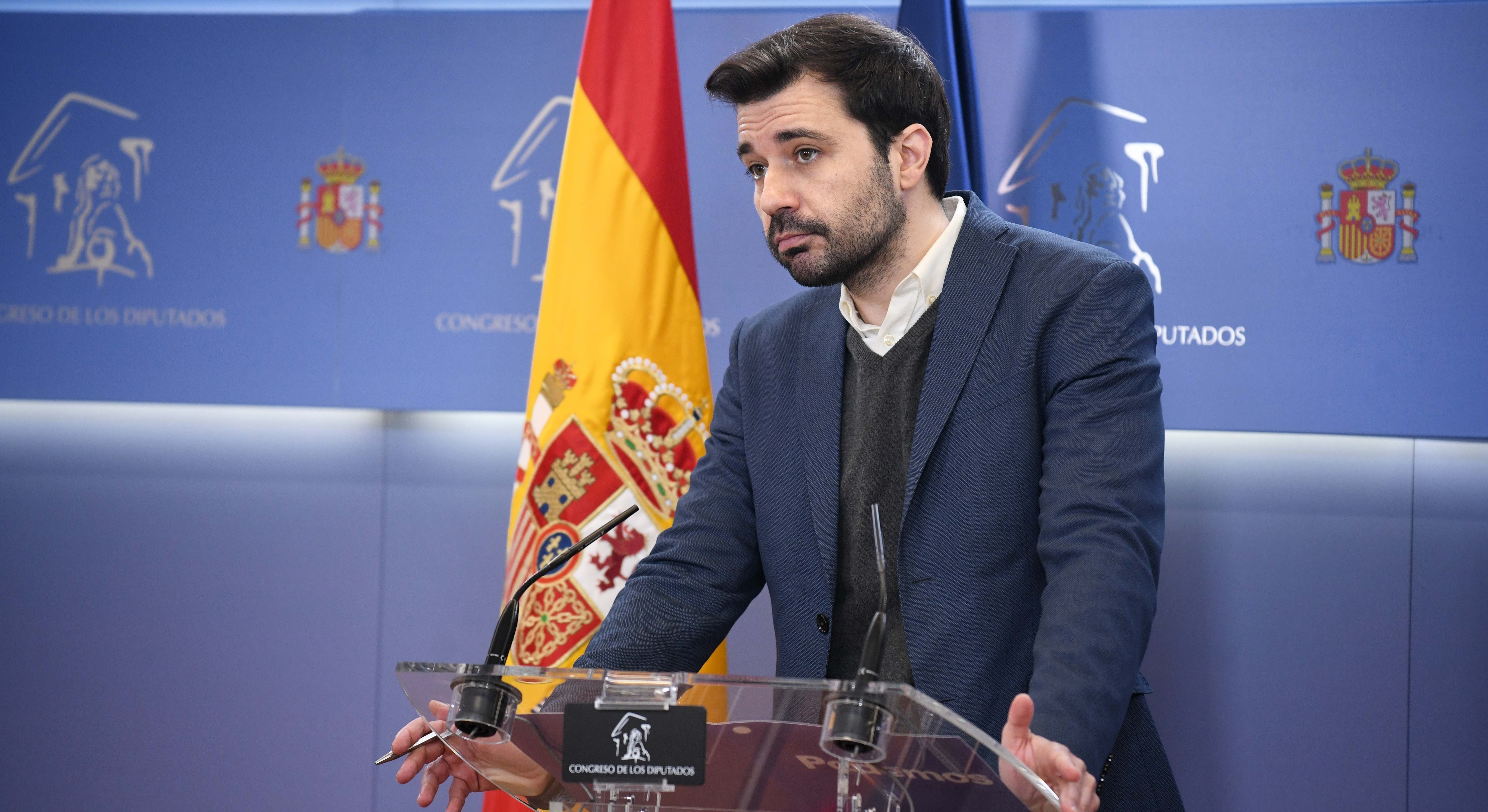 El portavoz del Grupo Mixto, Javier Sánchez Serna.