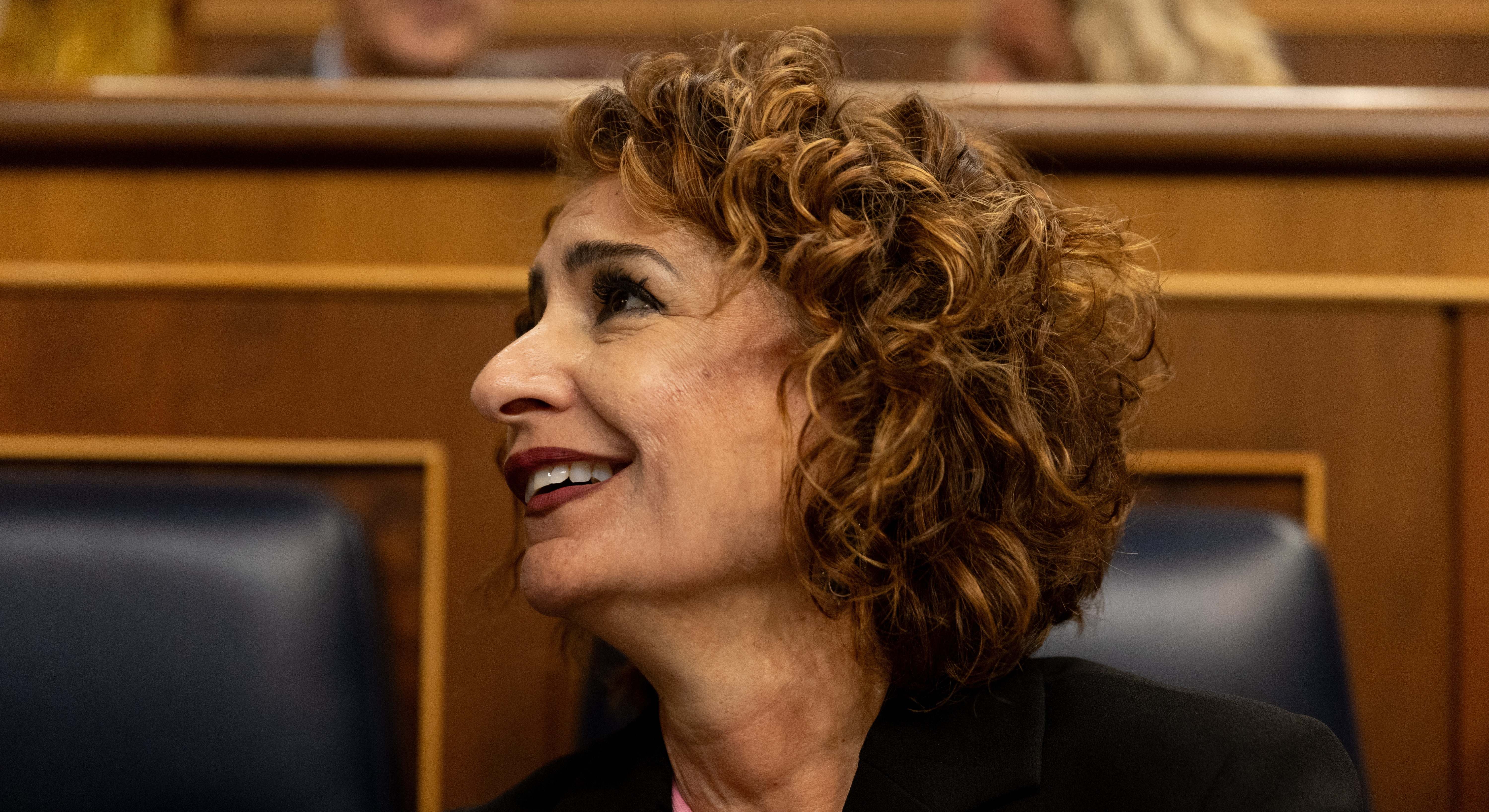 María Jesús Montero, en el Congreso de los Diputados.