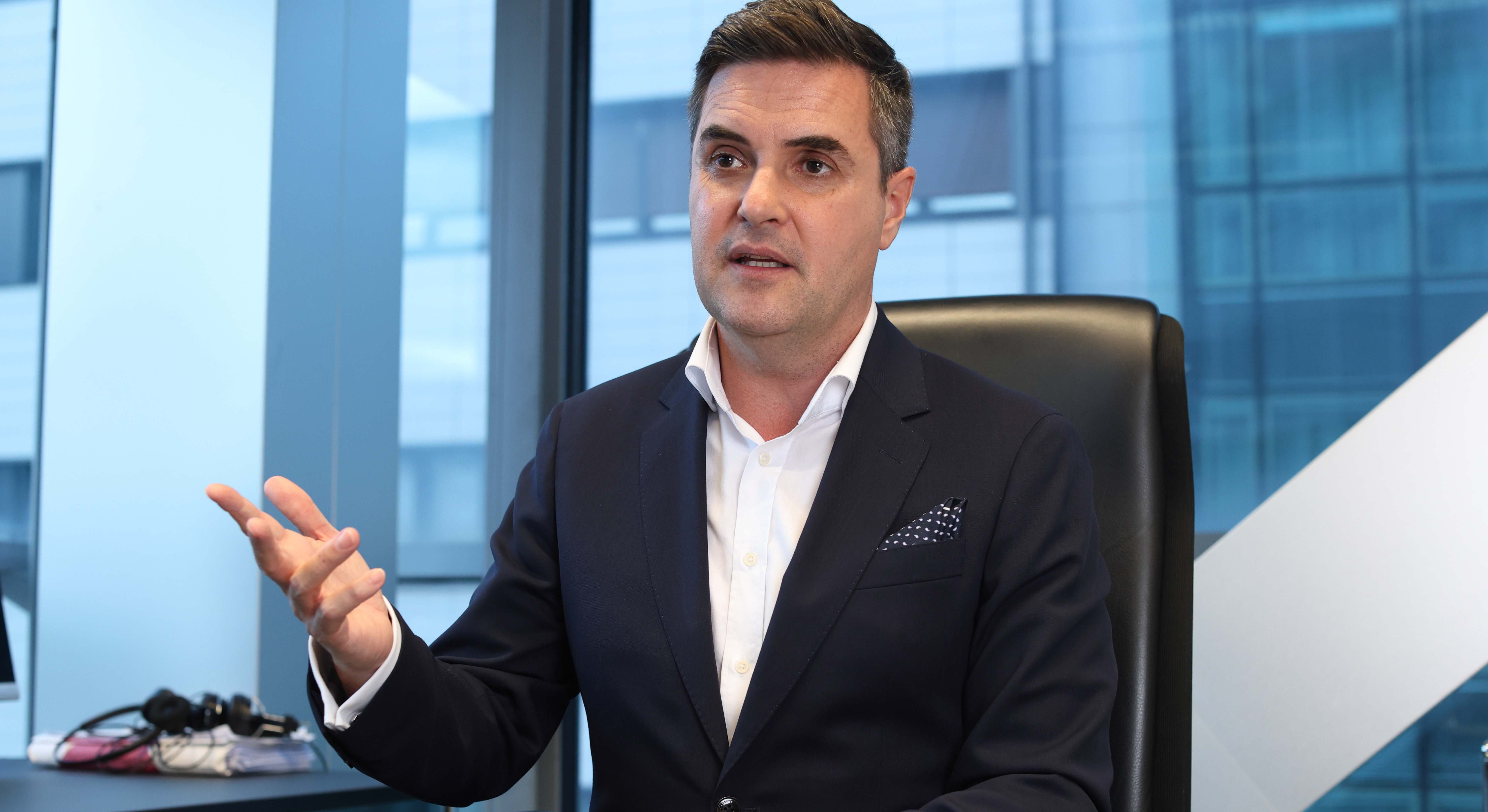 Mikel Jauregi, consejero de Industria, Transición Energética y Sostenibilidad Gobierno Vasco.