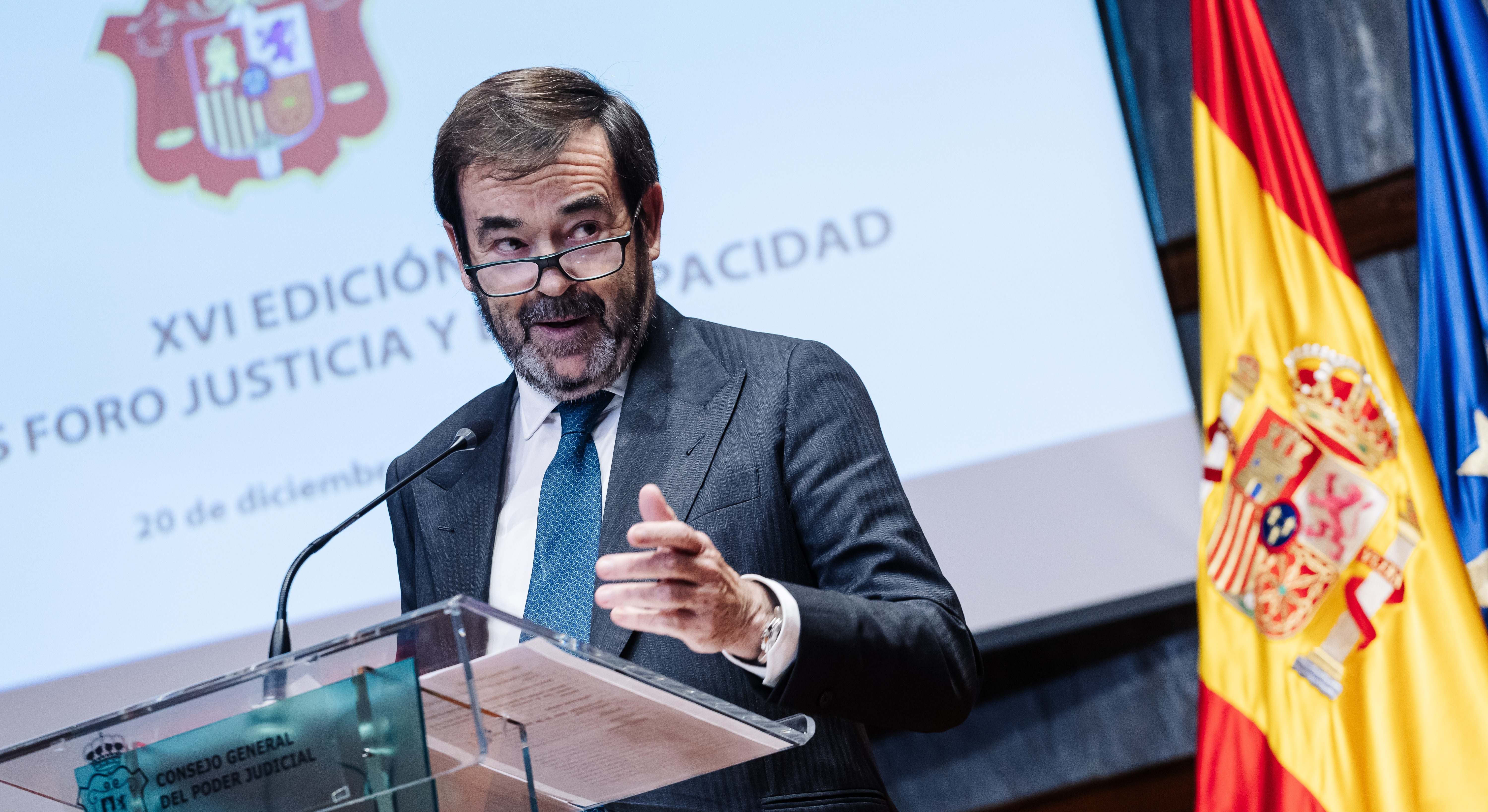 El presidente del Consejo General del Poder Judicial (CGPJ), Vicente Guilarte