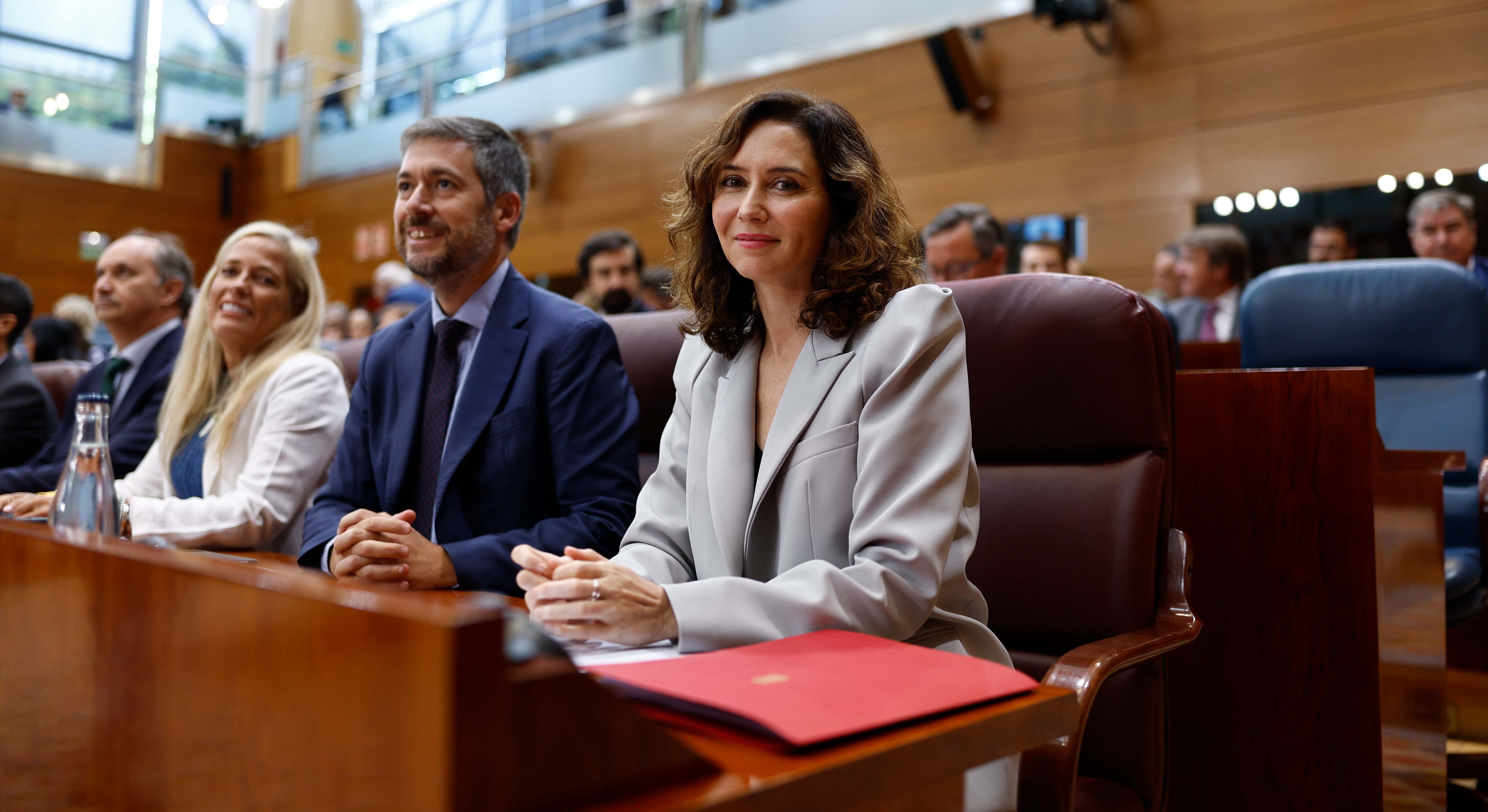 Isabel Díaz Ayuso, en el Debate del Estado de la Región
