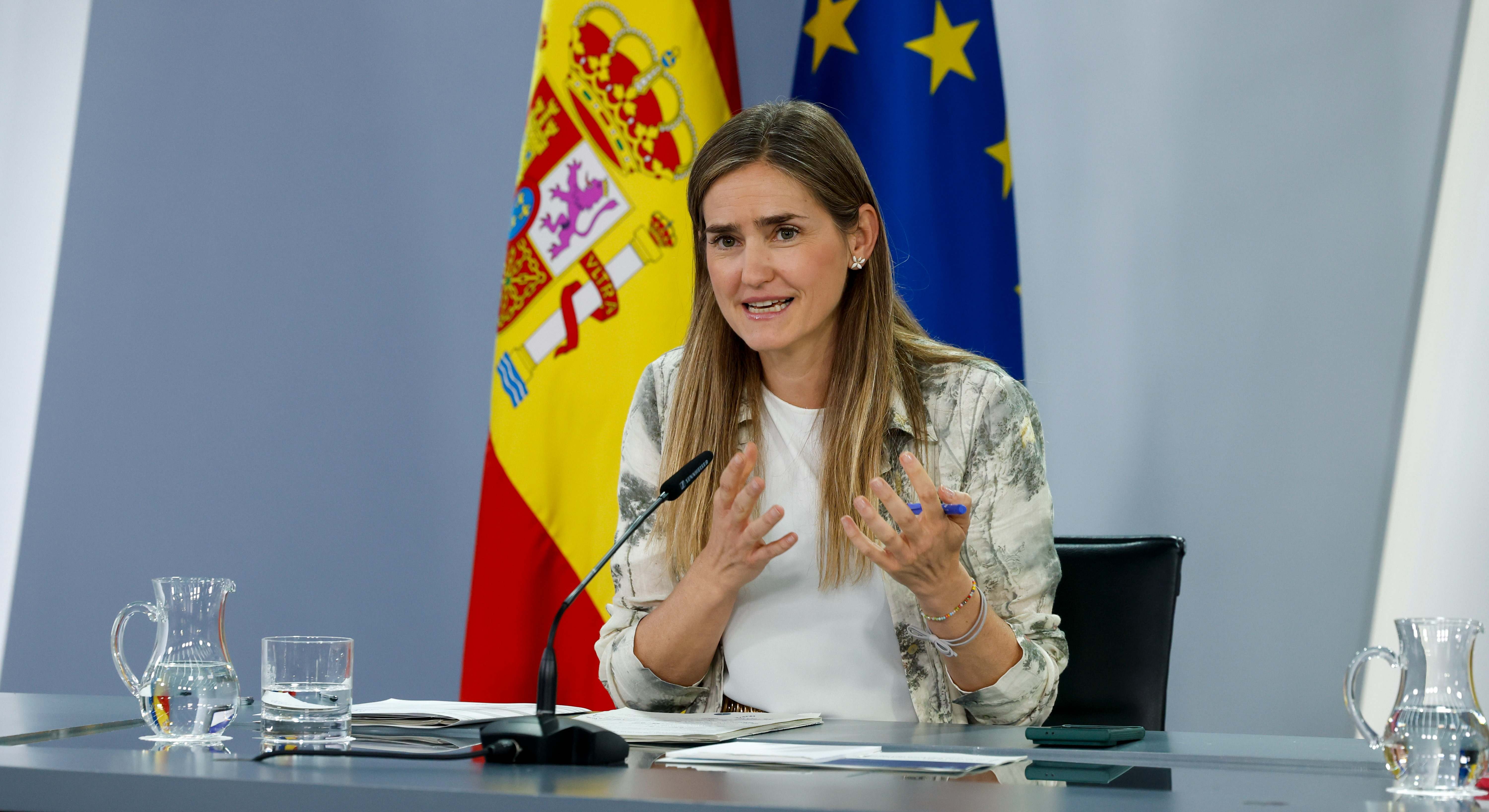 La vicepresidenta tercera y ministra para la Transición Ecológica, Sara Aagesen. / EFE