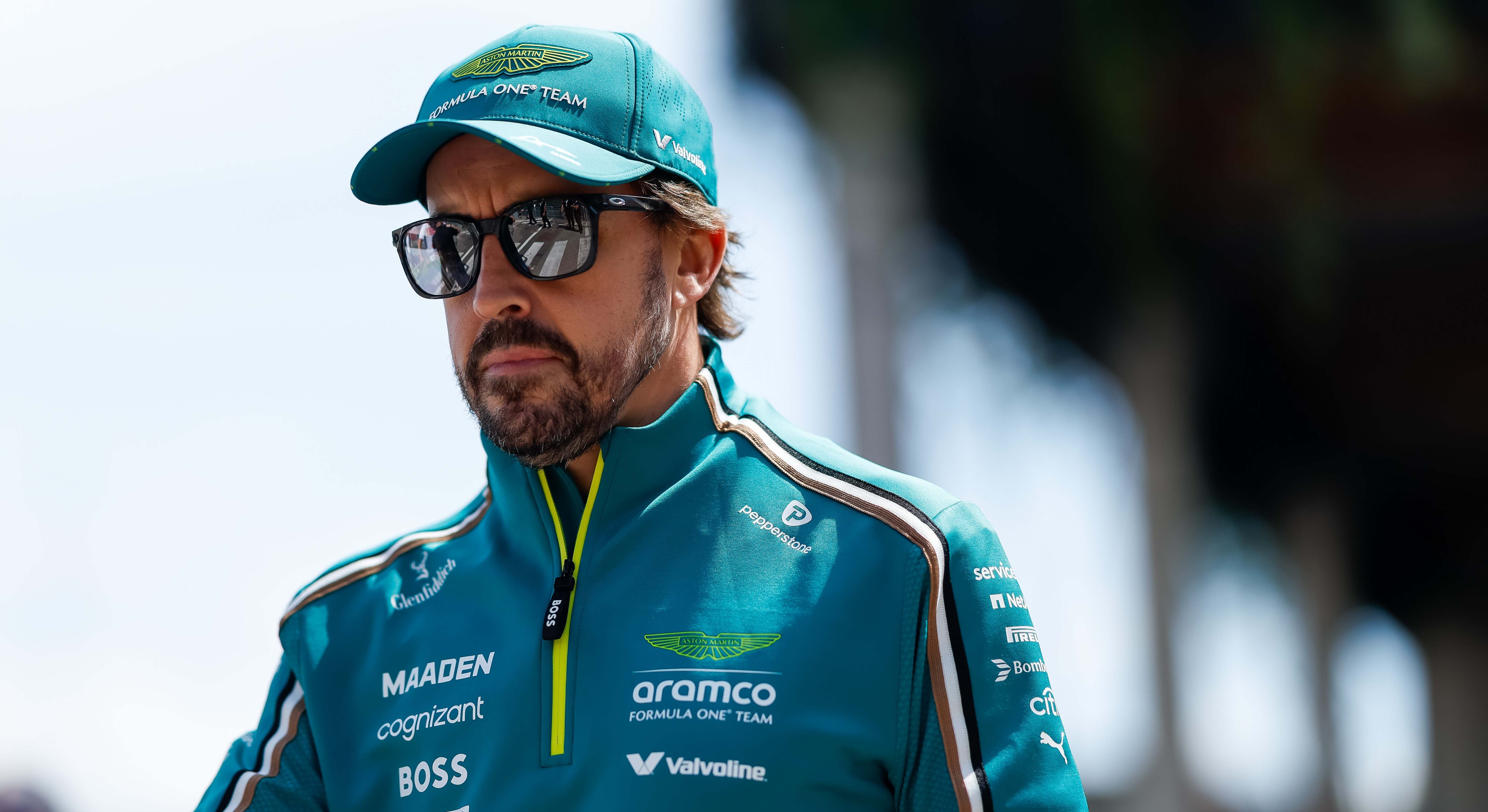 Fernando Alonso, piloto de Aston Martin F1, en el GP de Mónaco 2025 de Fórmula 1