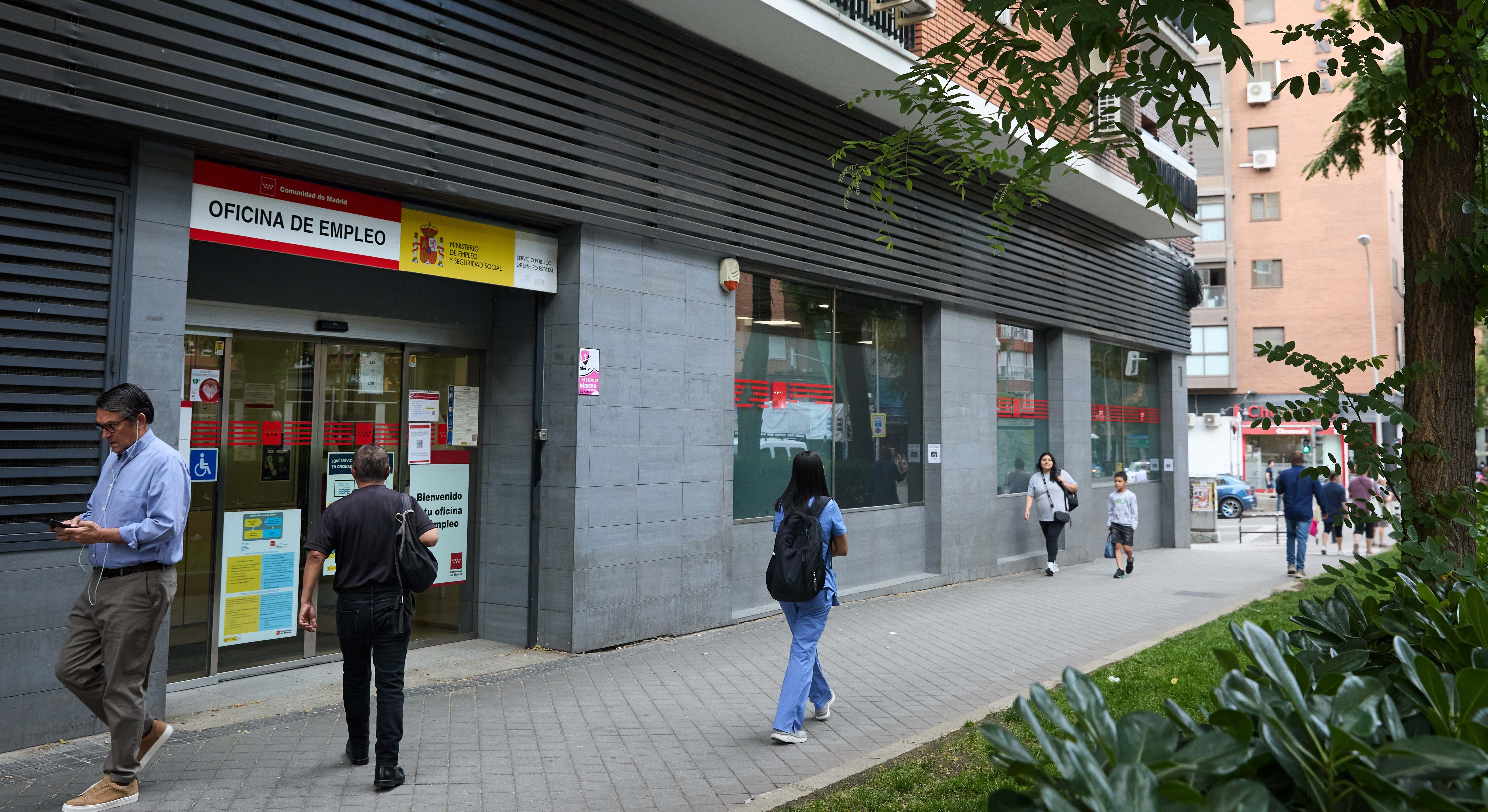 Imagen de recurso de una oficina de prestaciones del SEPE.