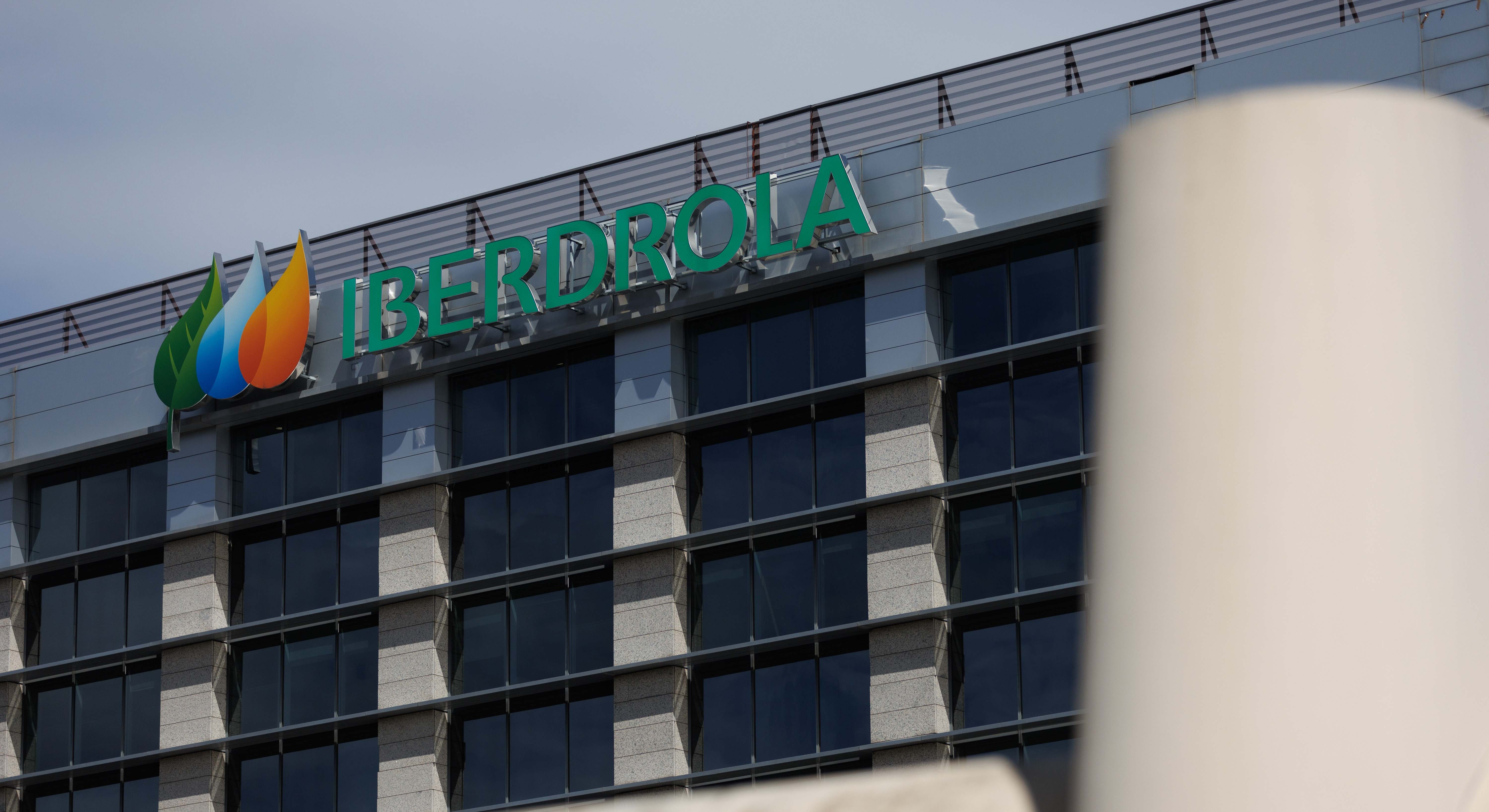 Fachada de la sede de Iberdrola en Madrid. / Eduardo Parra (Europa Press)