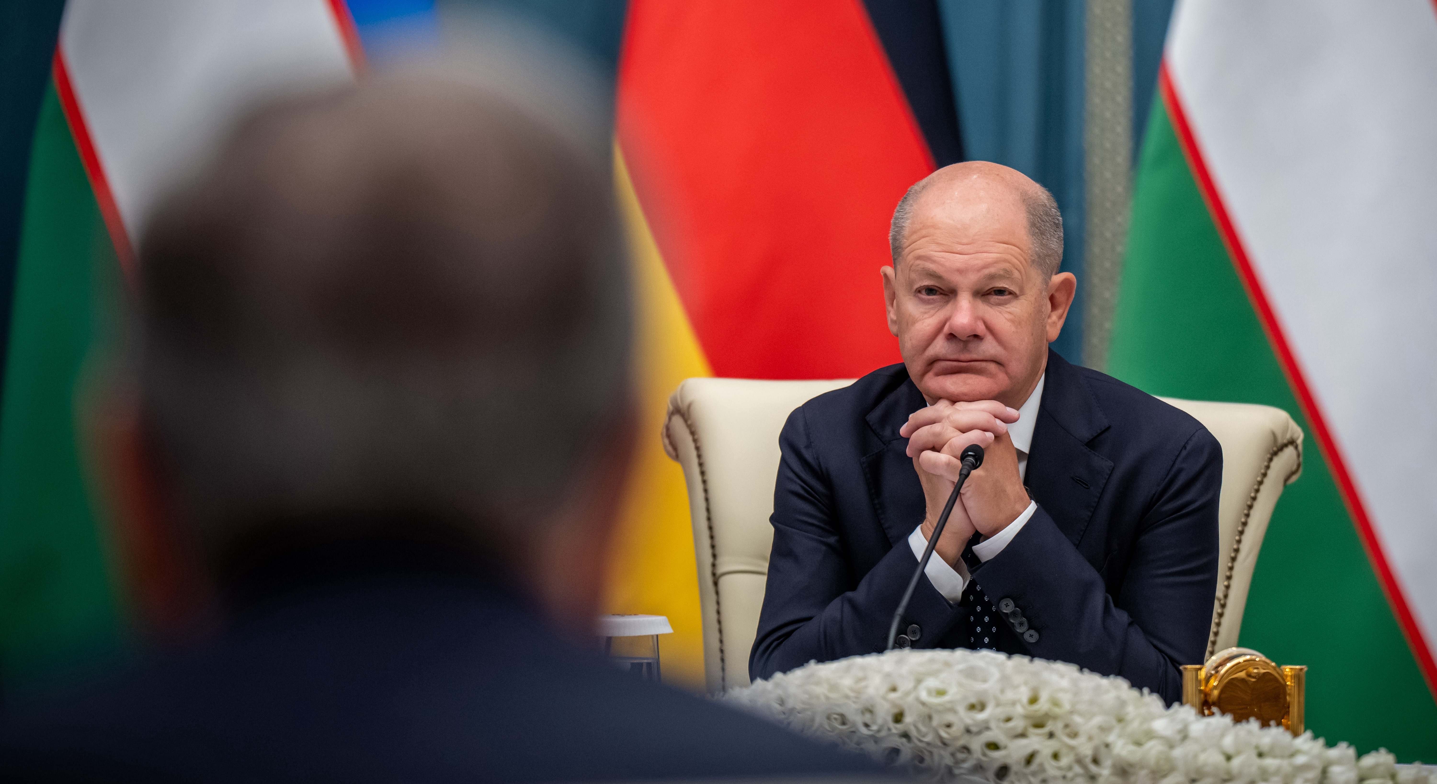 El canciller de Alemania, Olaf Scholz