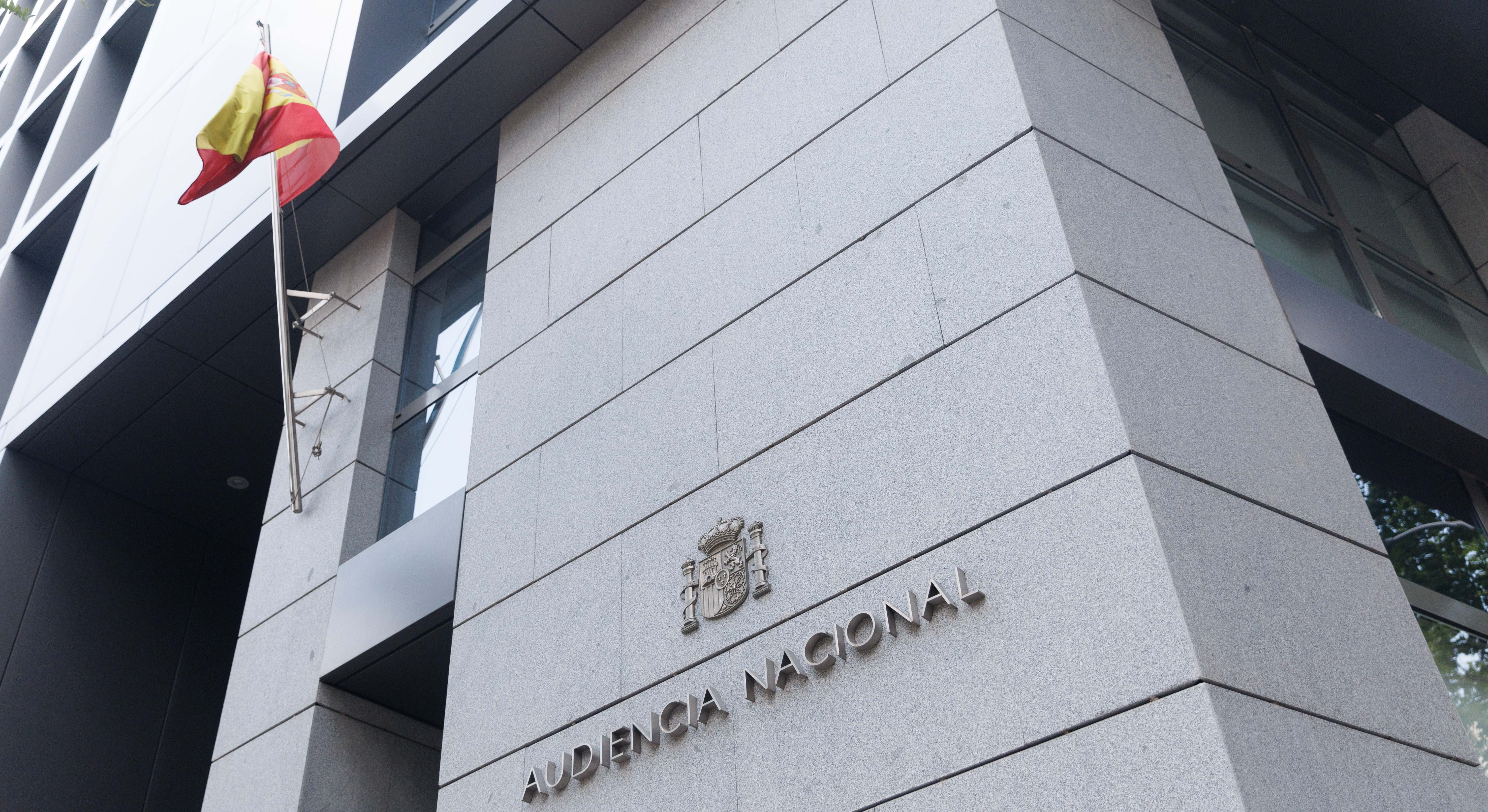 Imagen de recurso de la fachada de la Audiencia Nacional.