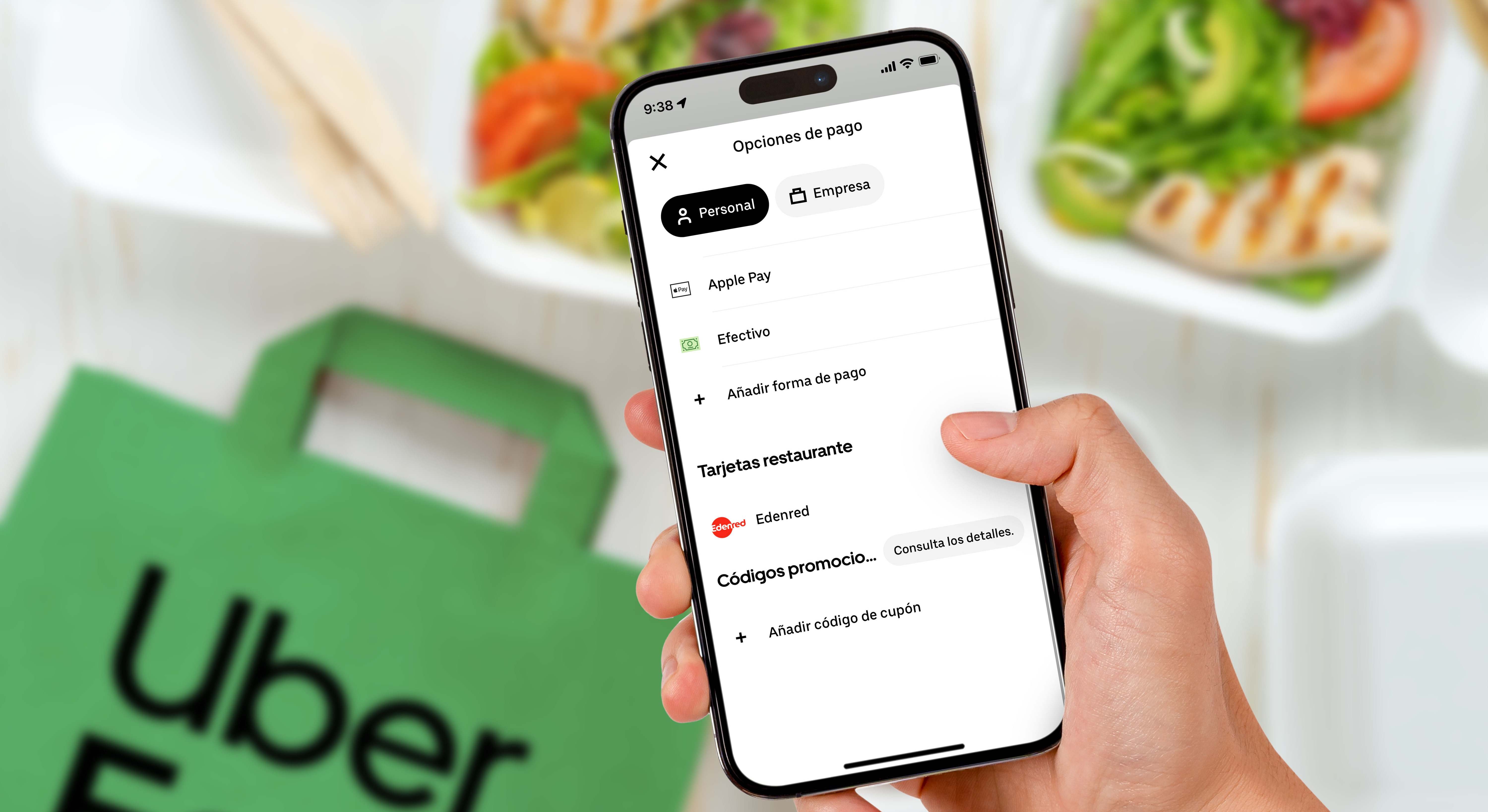Uber Eats y Edenred